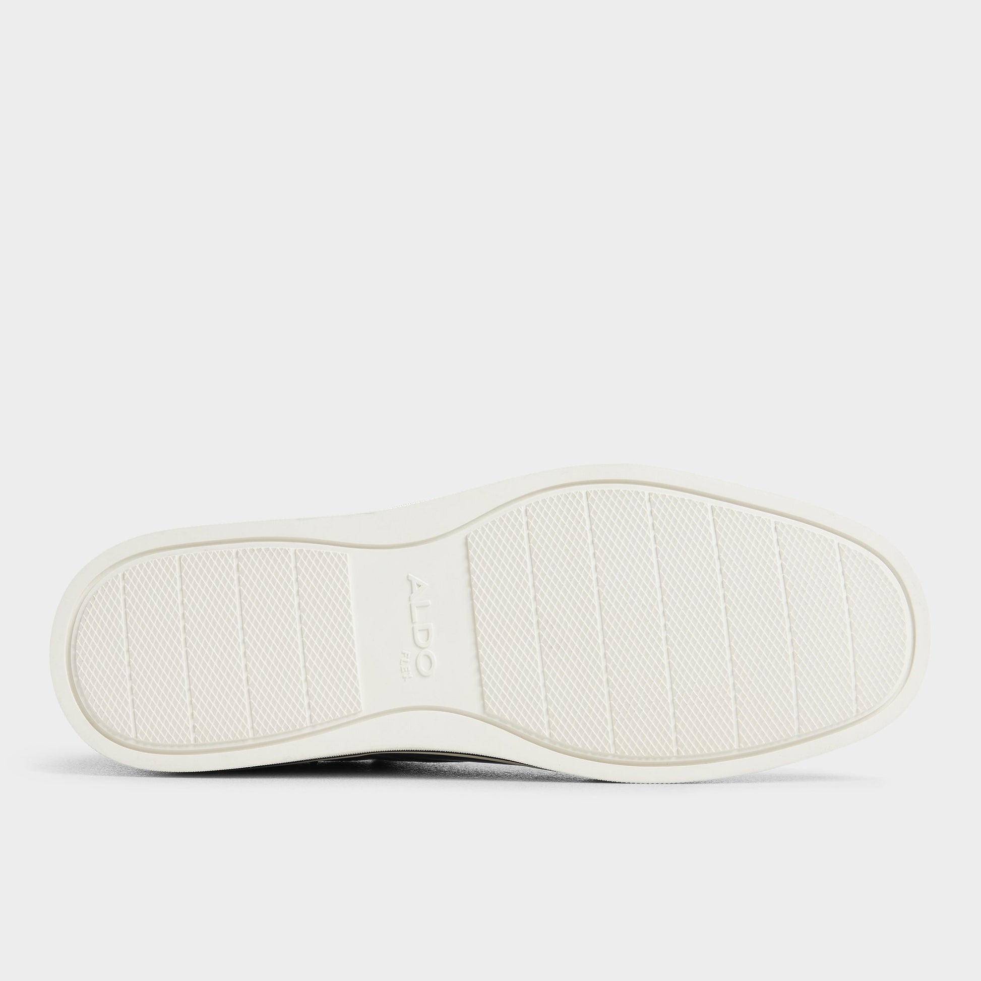 Vue de la semelle de Bleu marine Dougie Sneaker sans lacets