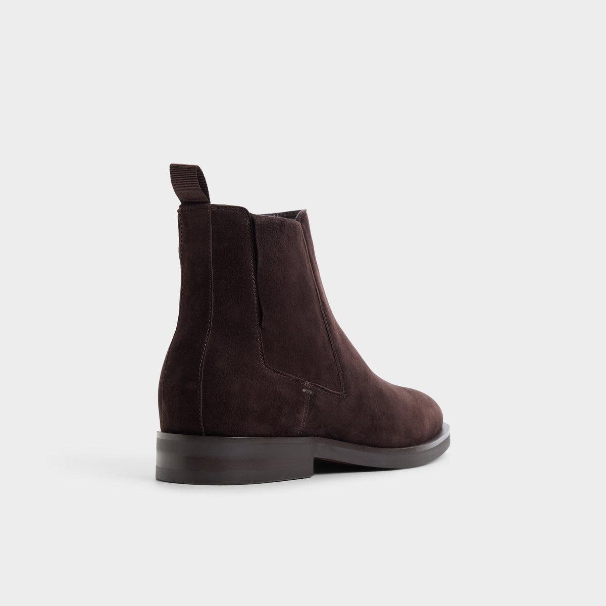 Three-quarter angle of Brown Mesar Chelsea boot's back side
