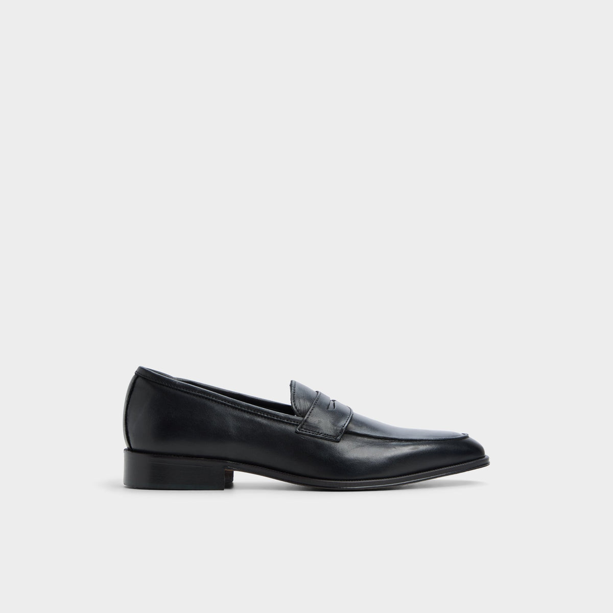 Main View of Black Davio Loafer for Mens