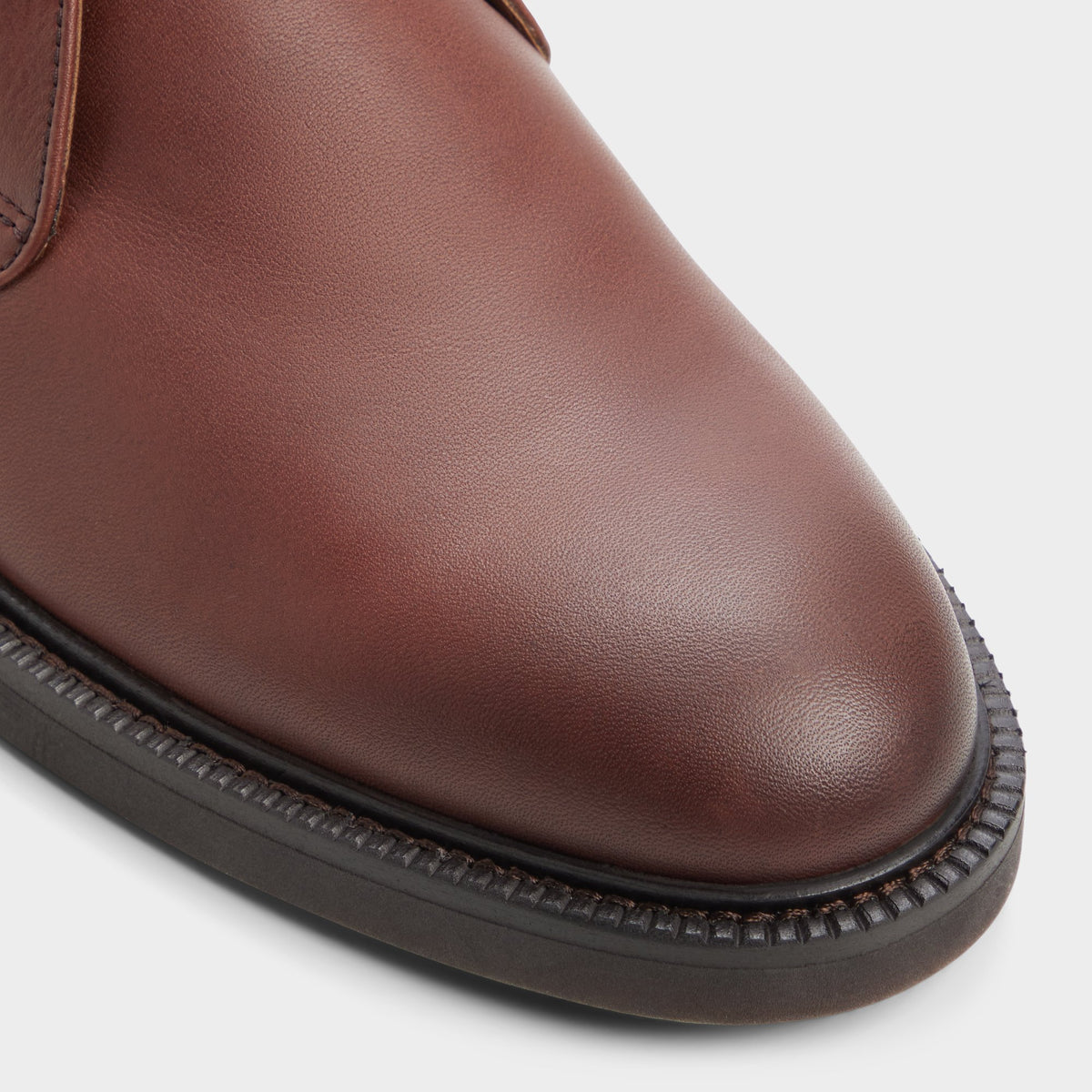 Close-up of the Brown Tomasi Chukka boot