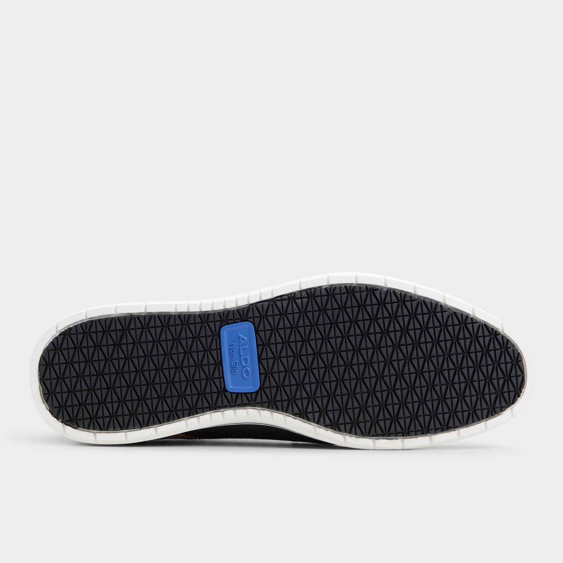 View of Tan multi Drymos Oxford shoe's sole