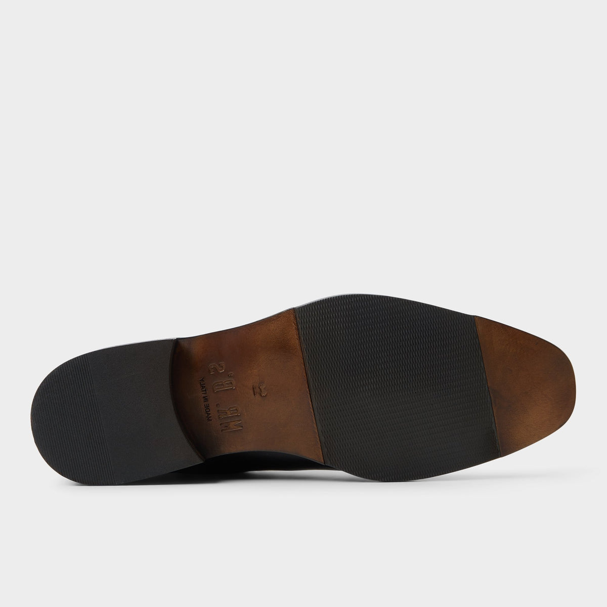 View of Black Cristiano Chelsea boot's sole