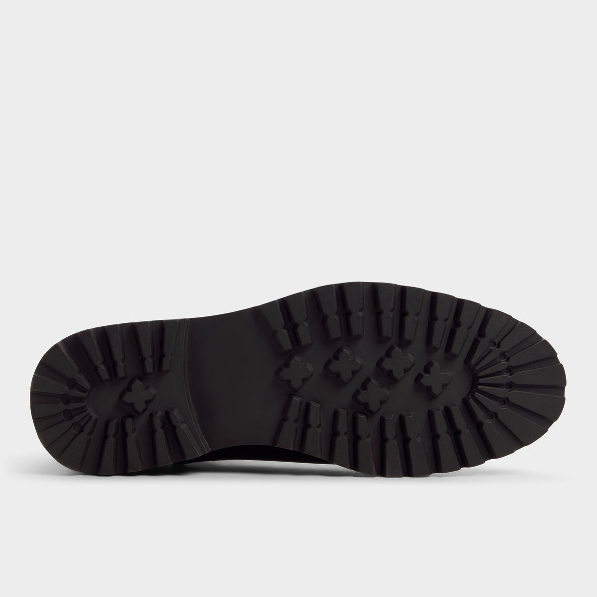 View of Black Hayton Chelsea boot's sole