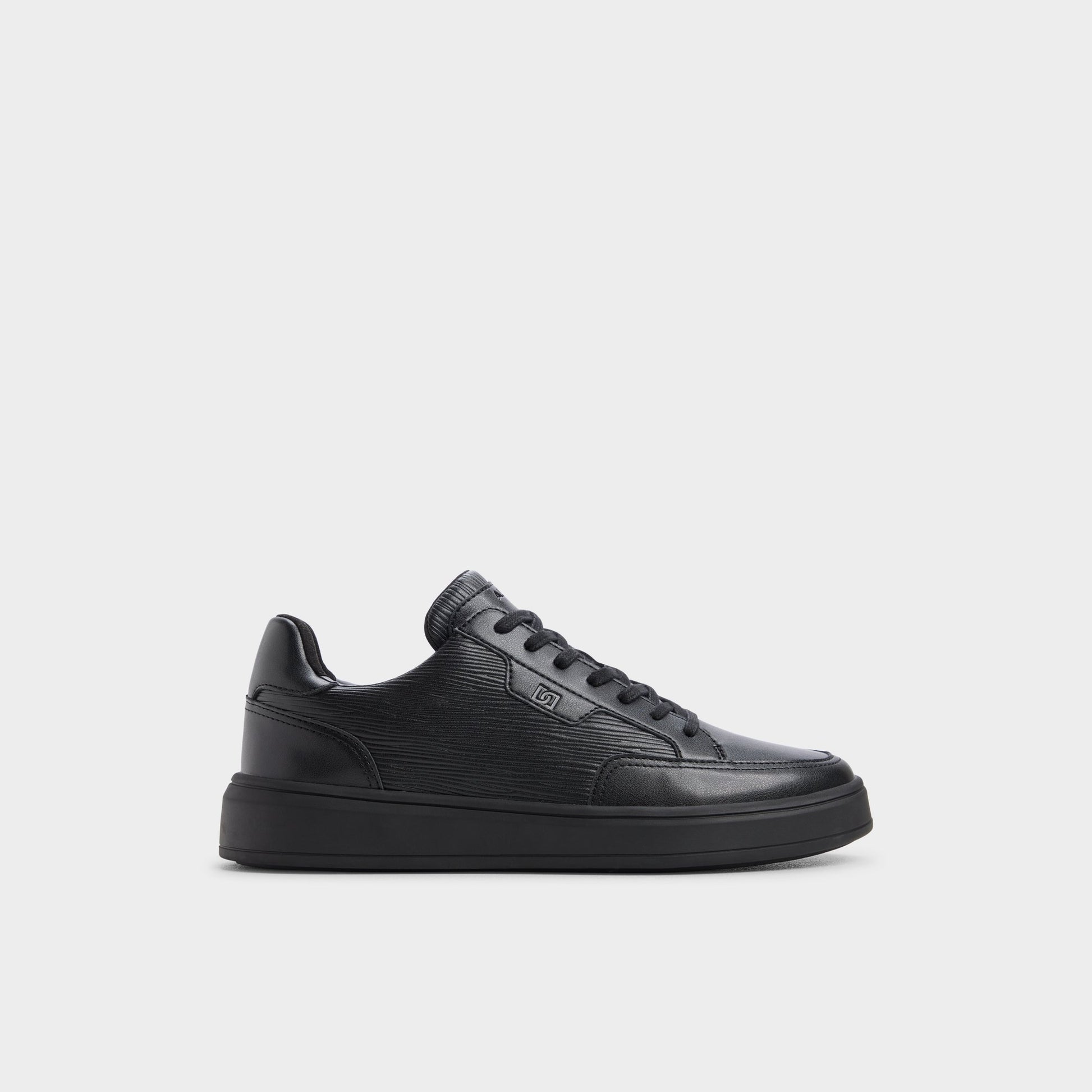 Main View of Black/black Miko Low top sneaker for Mens