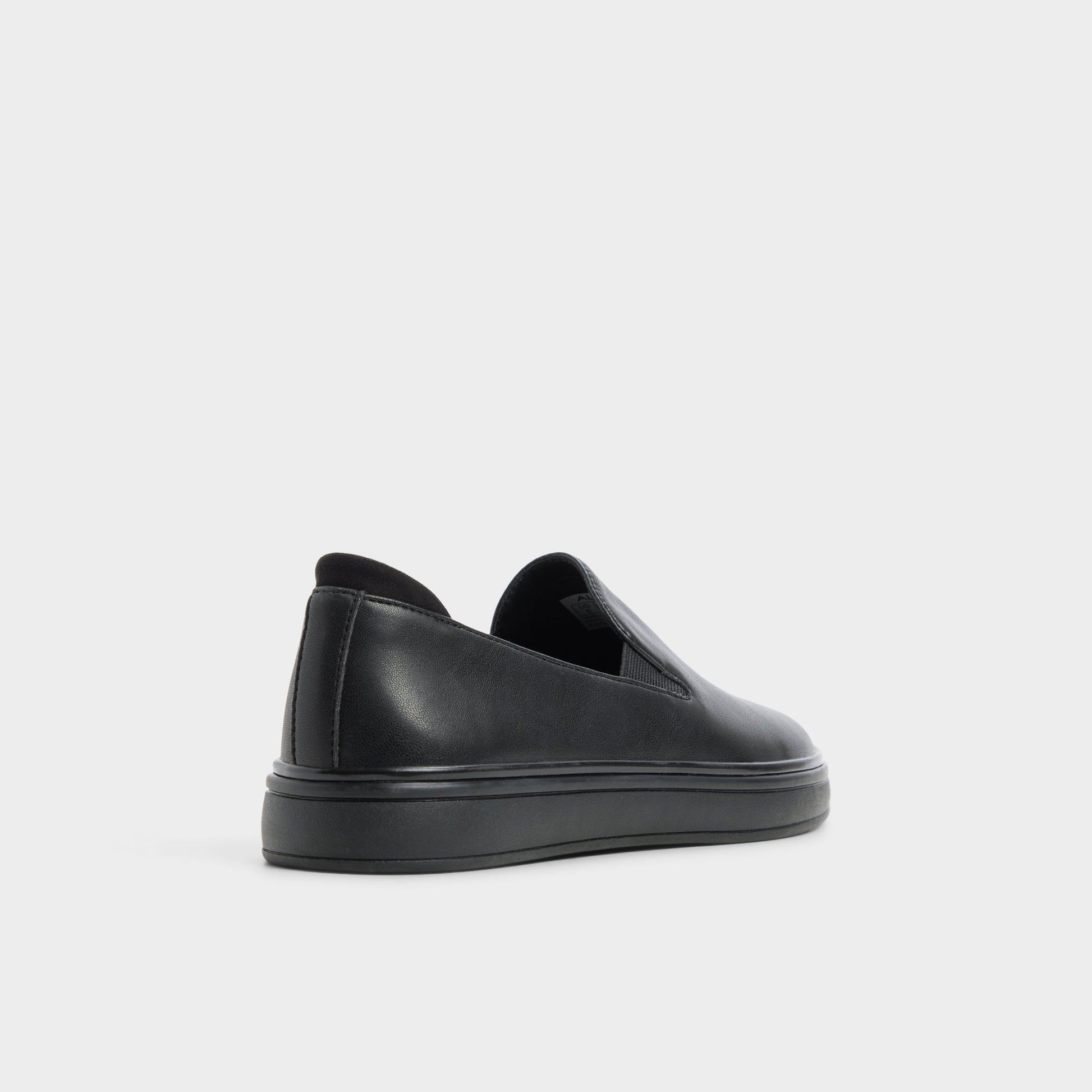 Three-quarter angle of Other black Ballivian Loafer's back side