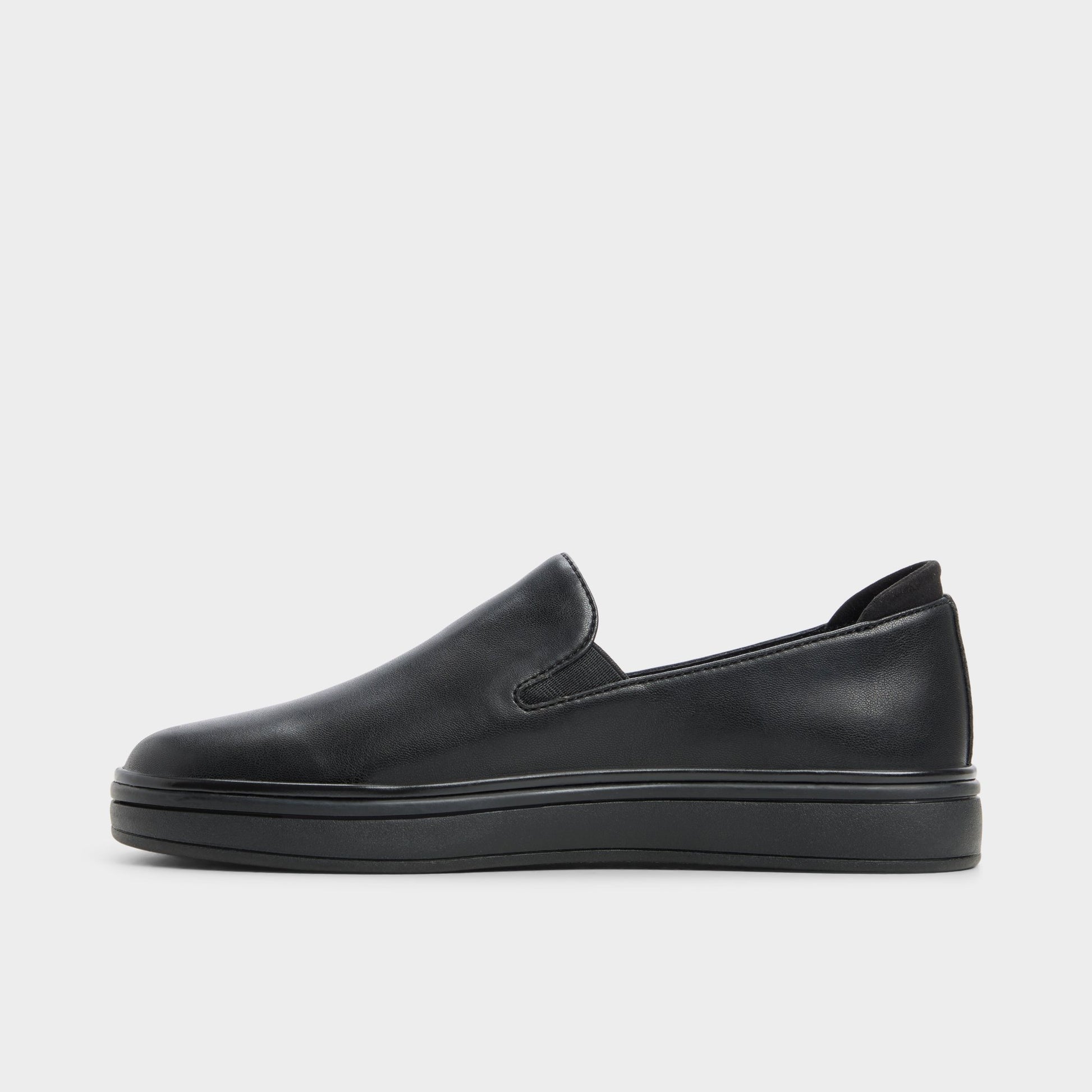 Side view of Other black Ballivian Loafer