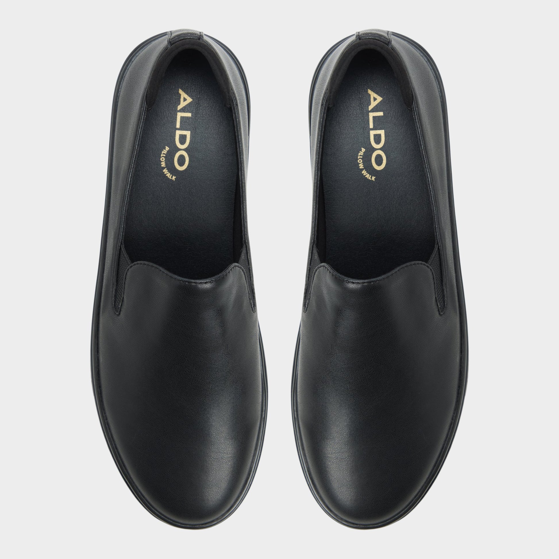 Top-down view of the Other black Ballivian Loafer