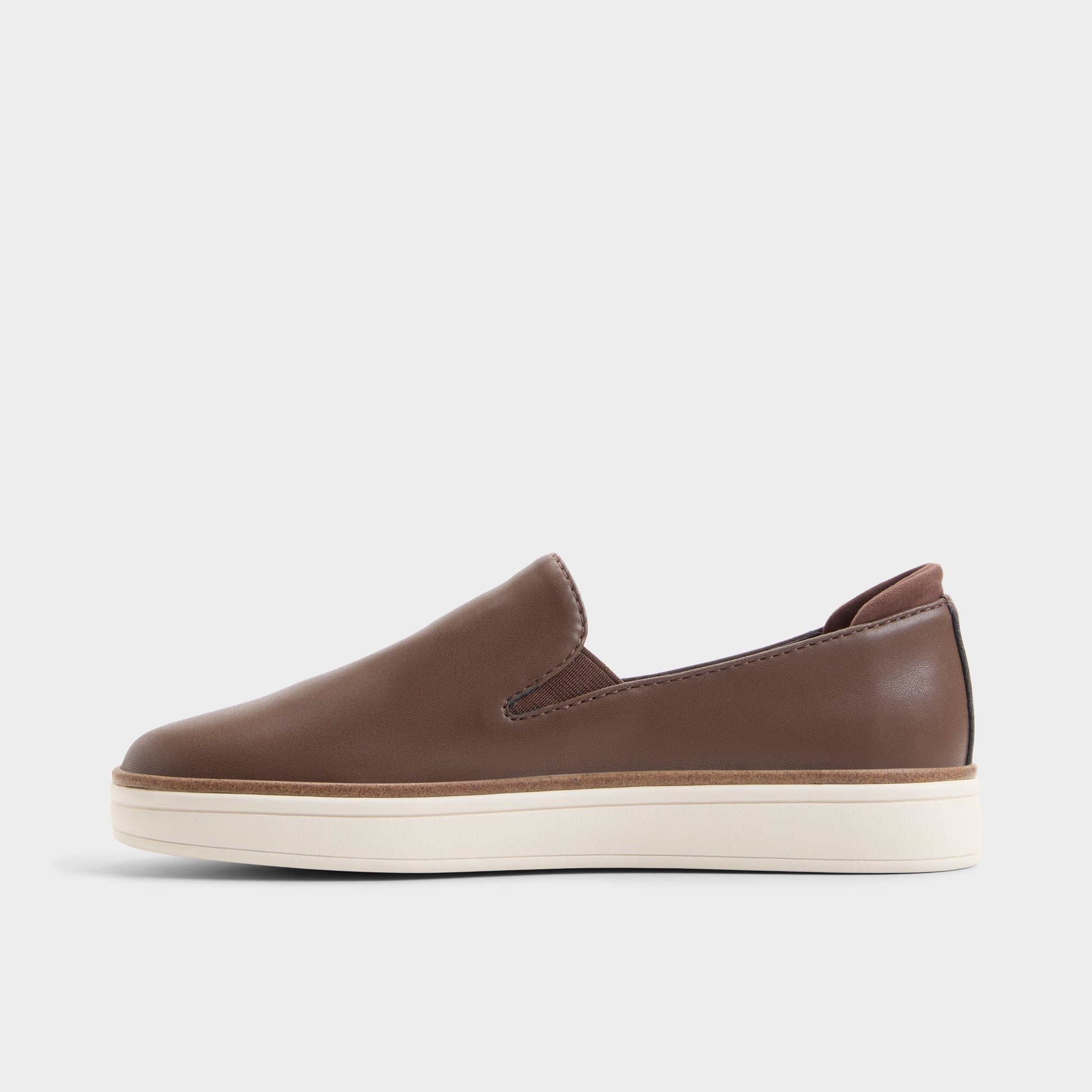 Side view of Dark brown Ballivian Loafer
