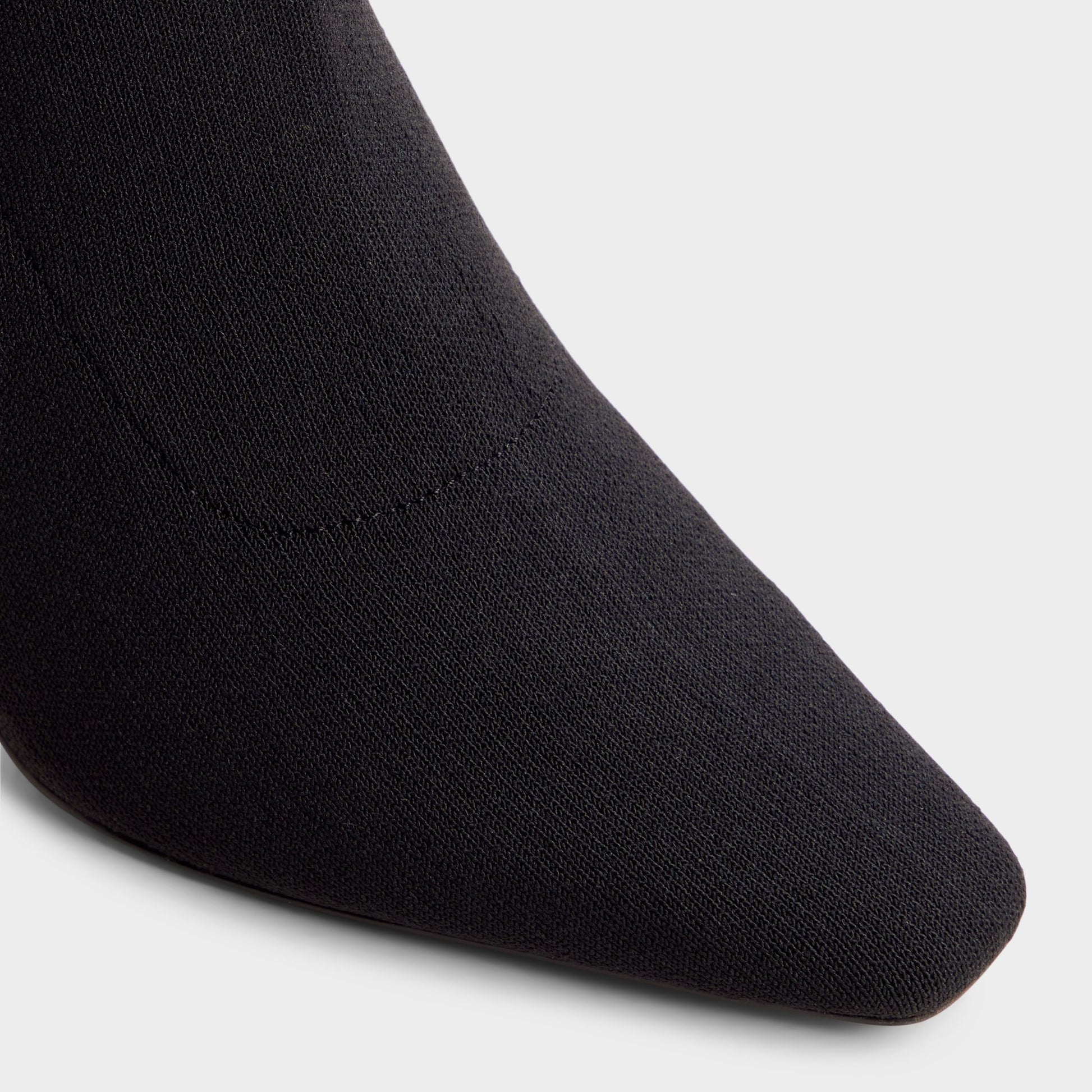 Close-up of the Black Leiani Ankle boot