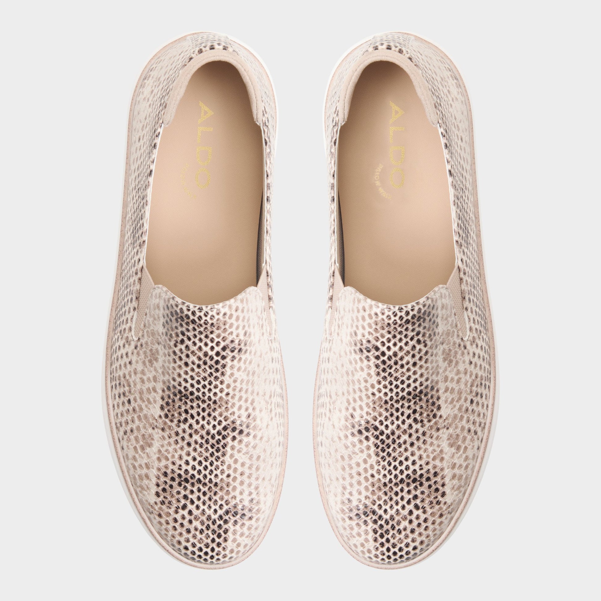 Top-down view of the Grey multi Ballivian Loafer