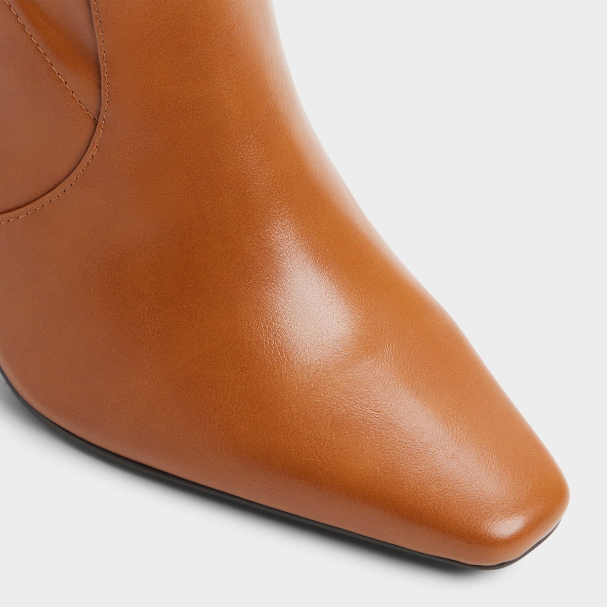 Close-up of the Tan Leianna Ankle boot