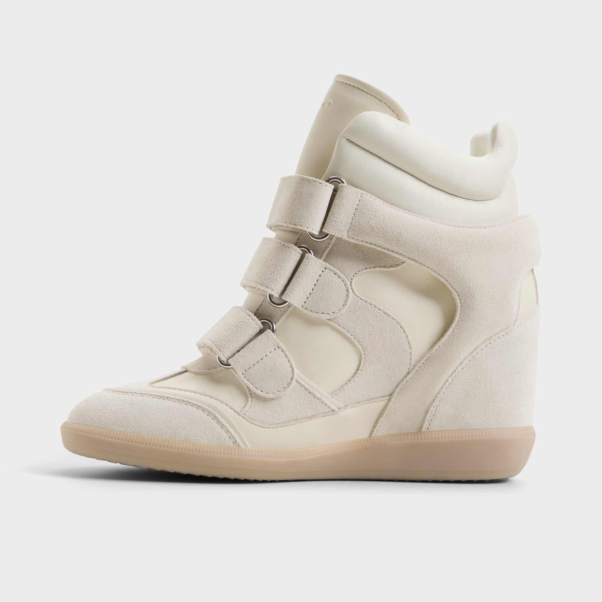 Vue latérale de Autre gris Belissa Sneaker montant