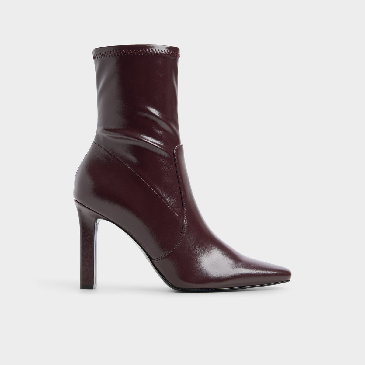 Main View of Burgundy Leianna Ankle boot for Womens