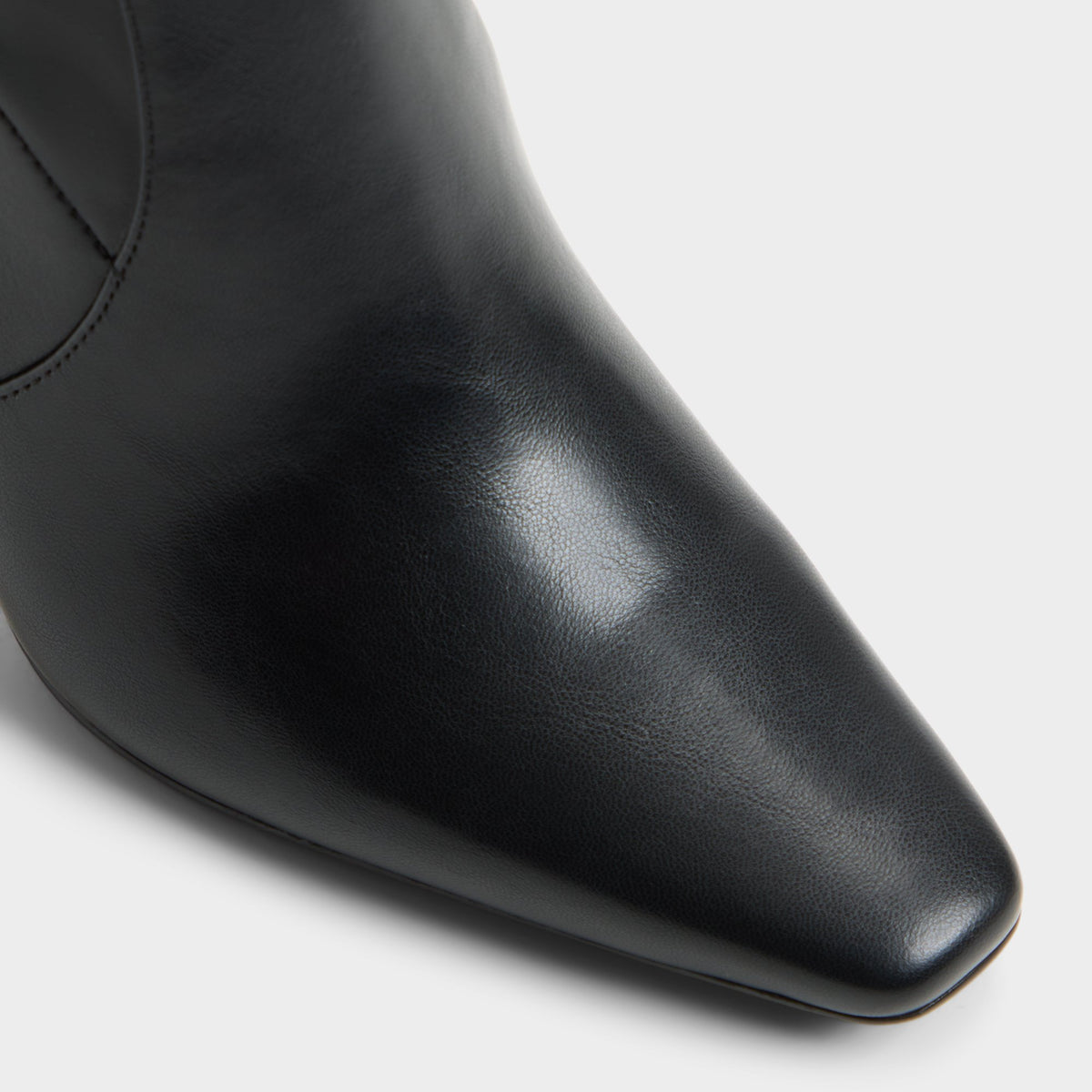 Close-up of the Black Leianna Ankle boot