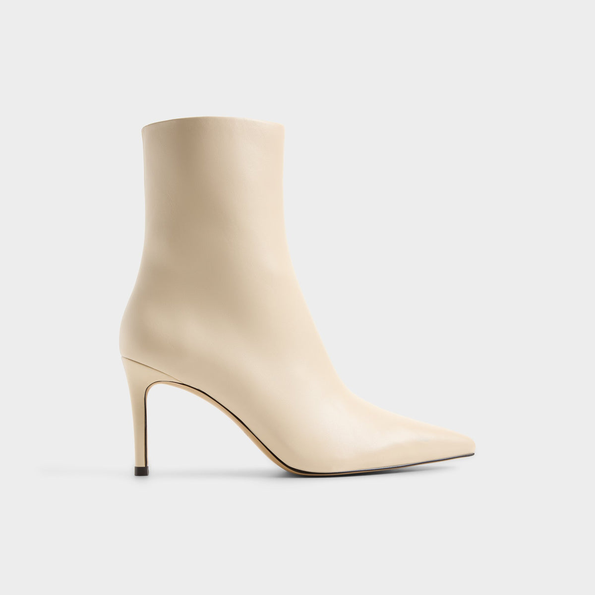 Main View of Cream Dahlyaa Stiletto heel ankle boot for Womens