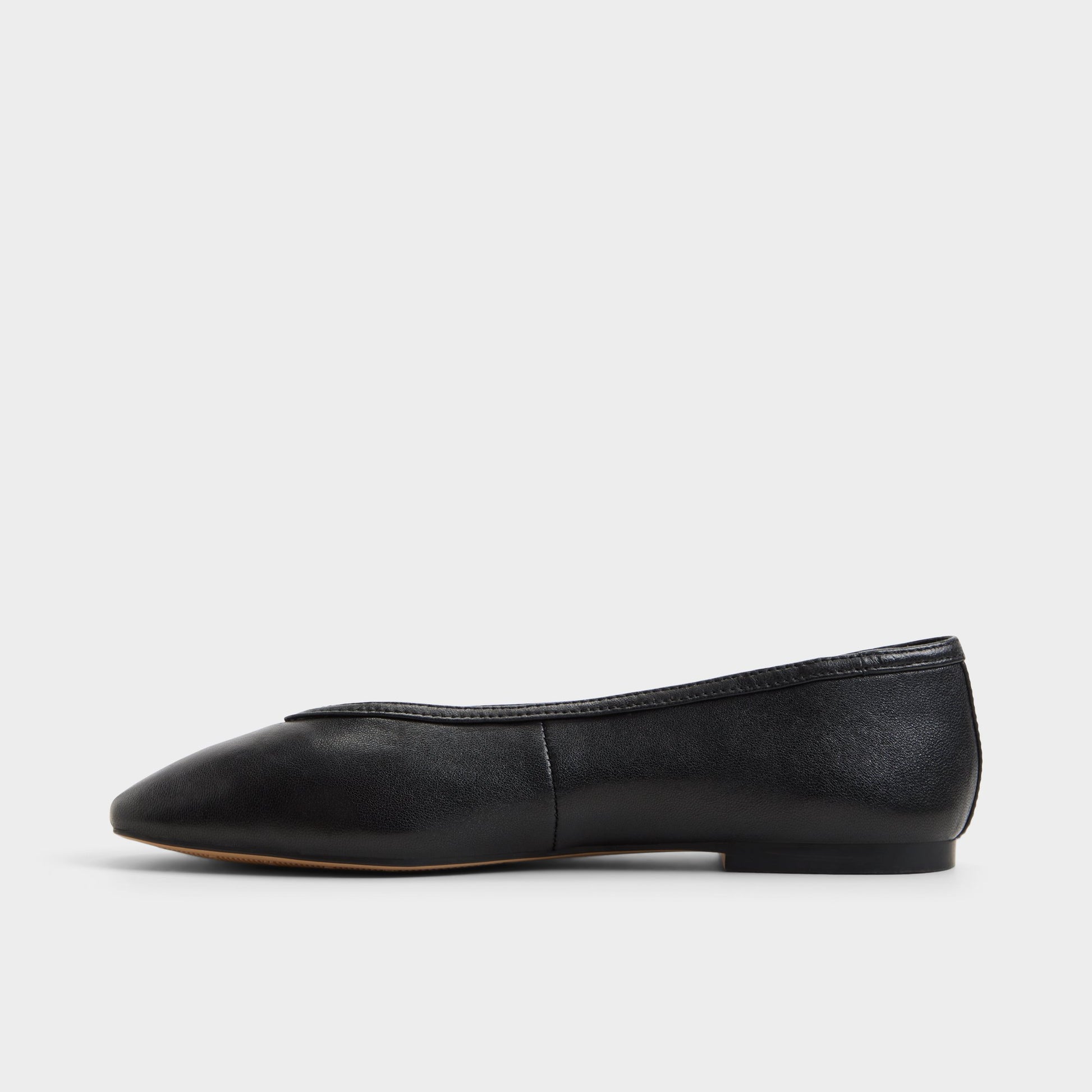 Side view of Black Ayrah Ballerina