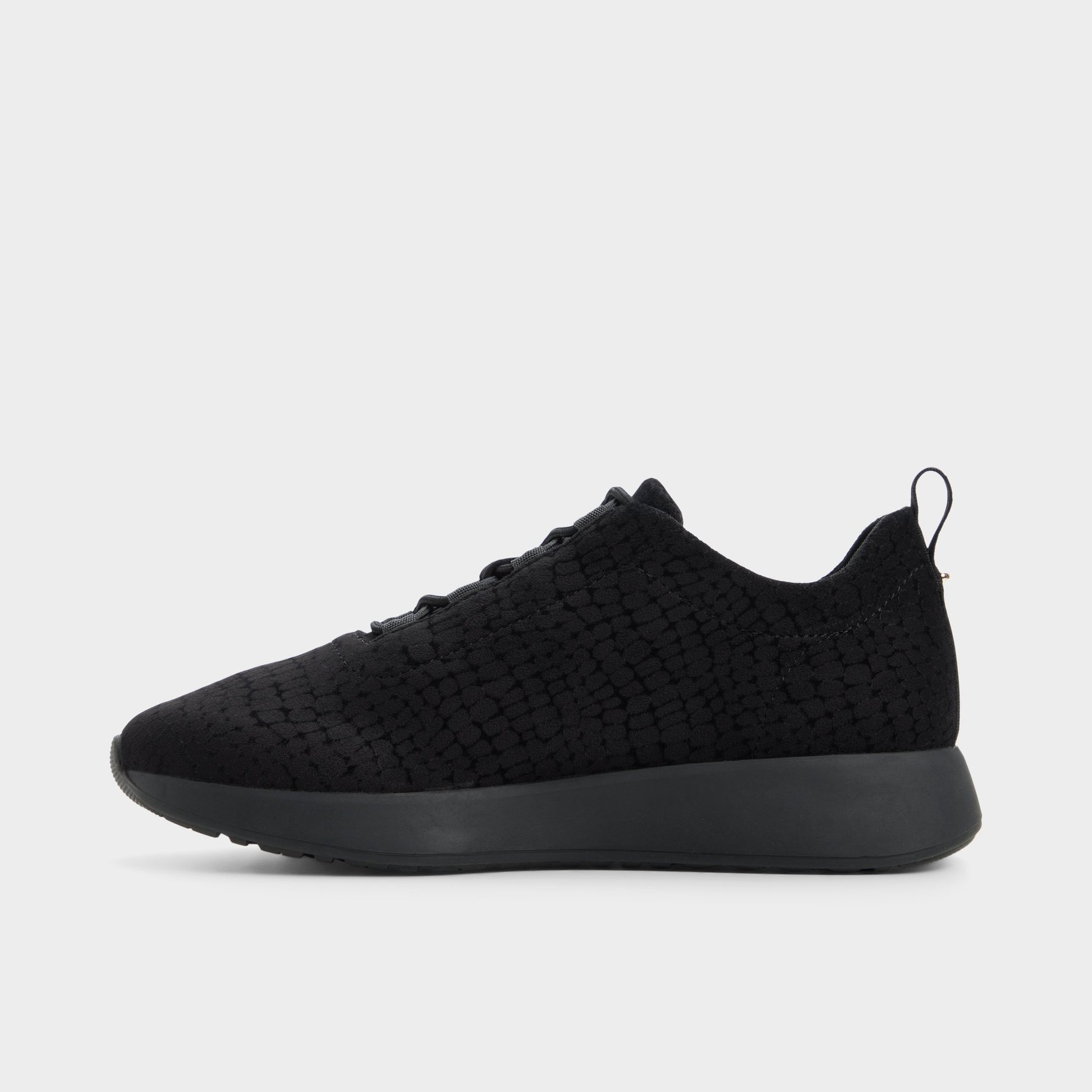 Side view of Black Brier Sneaker