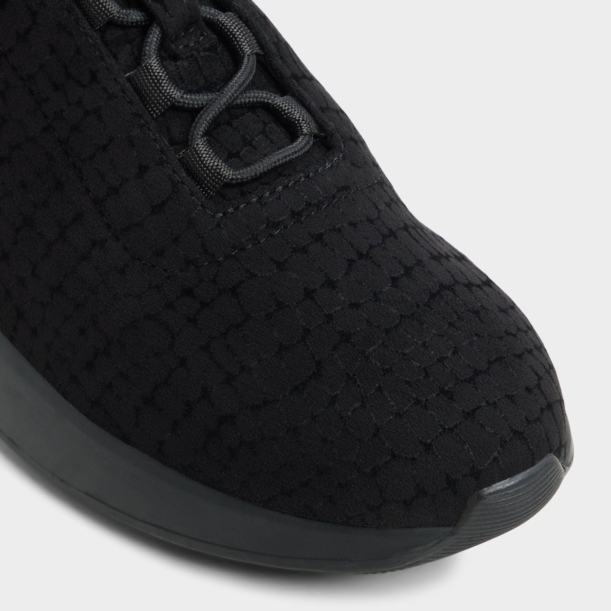 Close-up of the Black Brier Sneaker