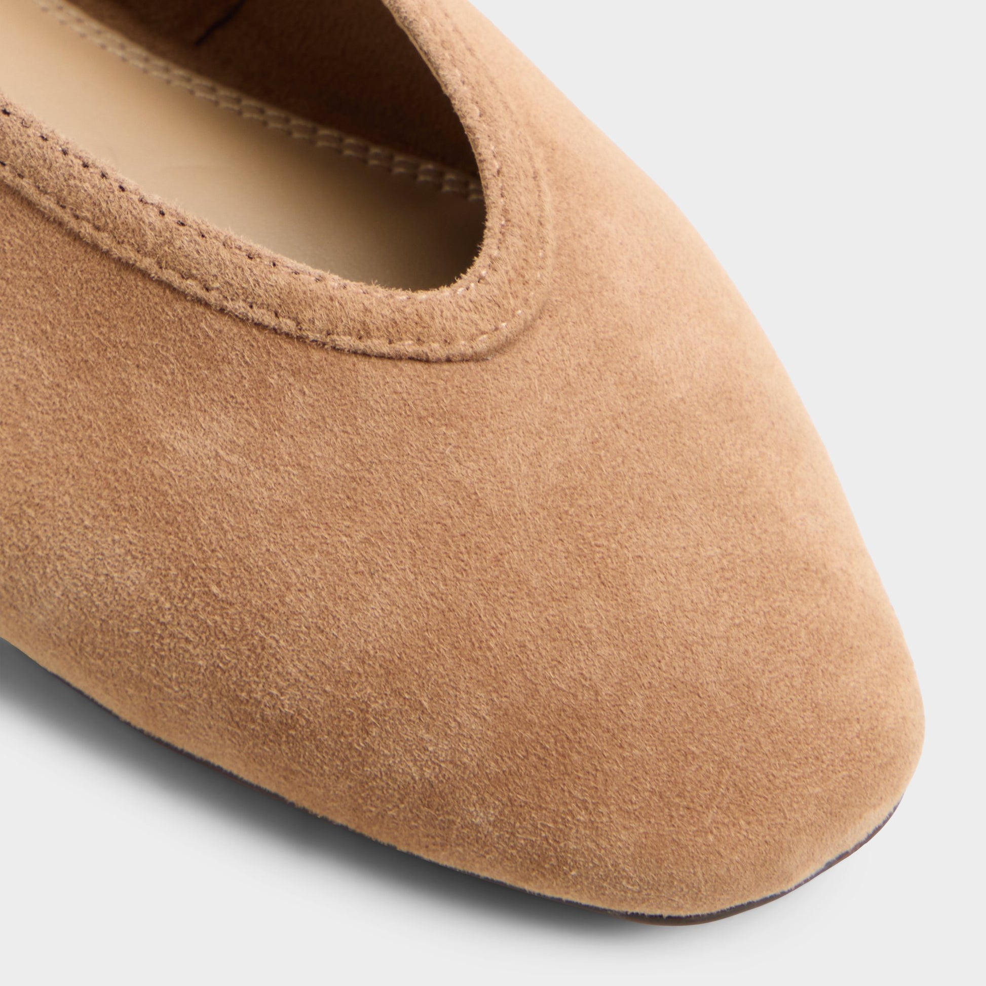 Close-up of the Other brown Ayrah Ballerina