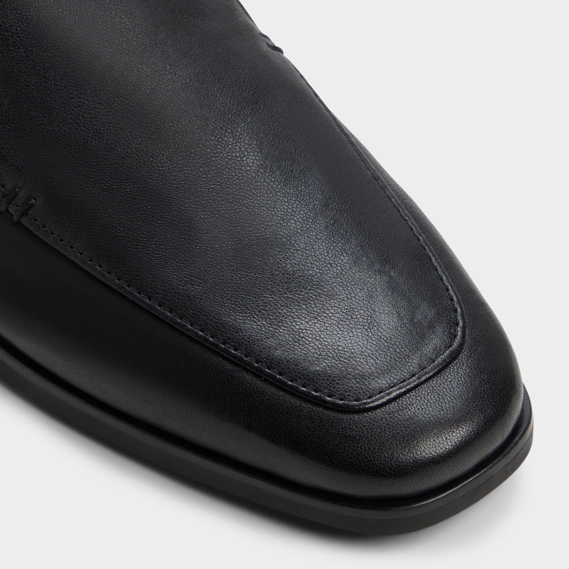 Close-up of the Black Annnie Loafer