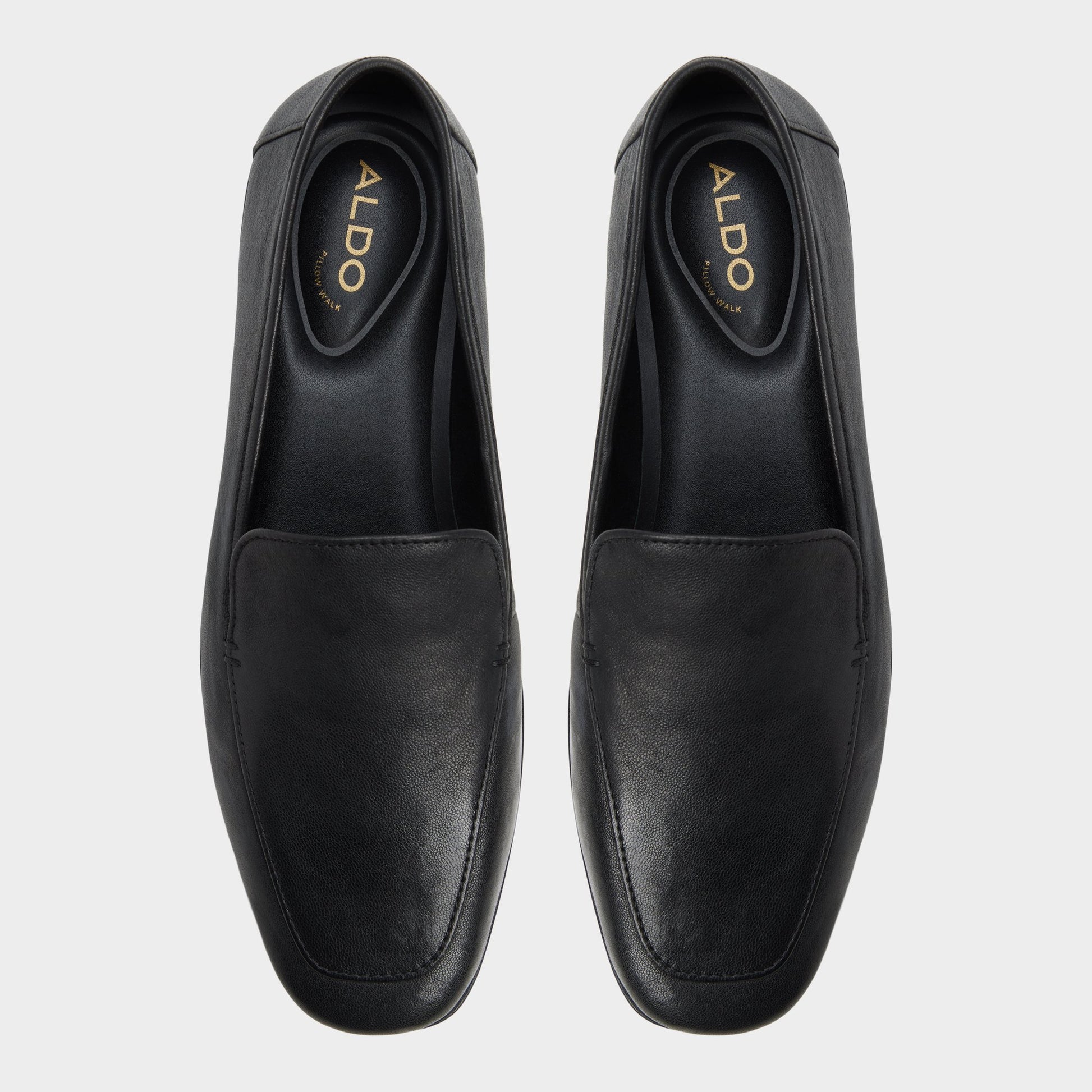 Top-down view of the Black Annnie Loafer
