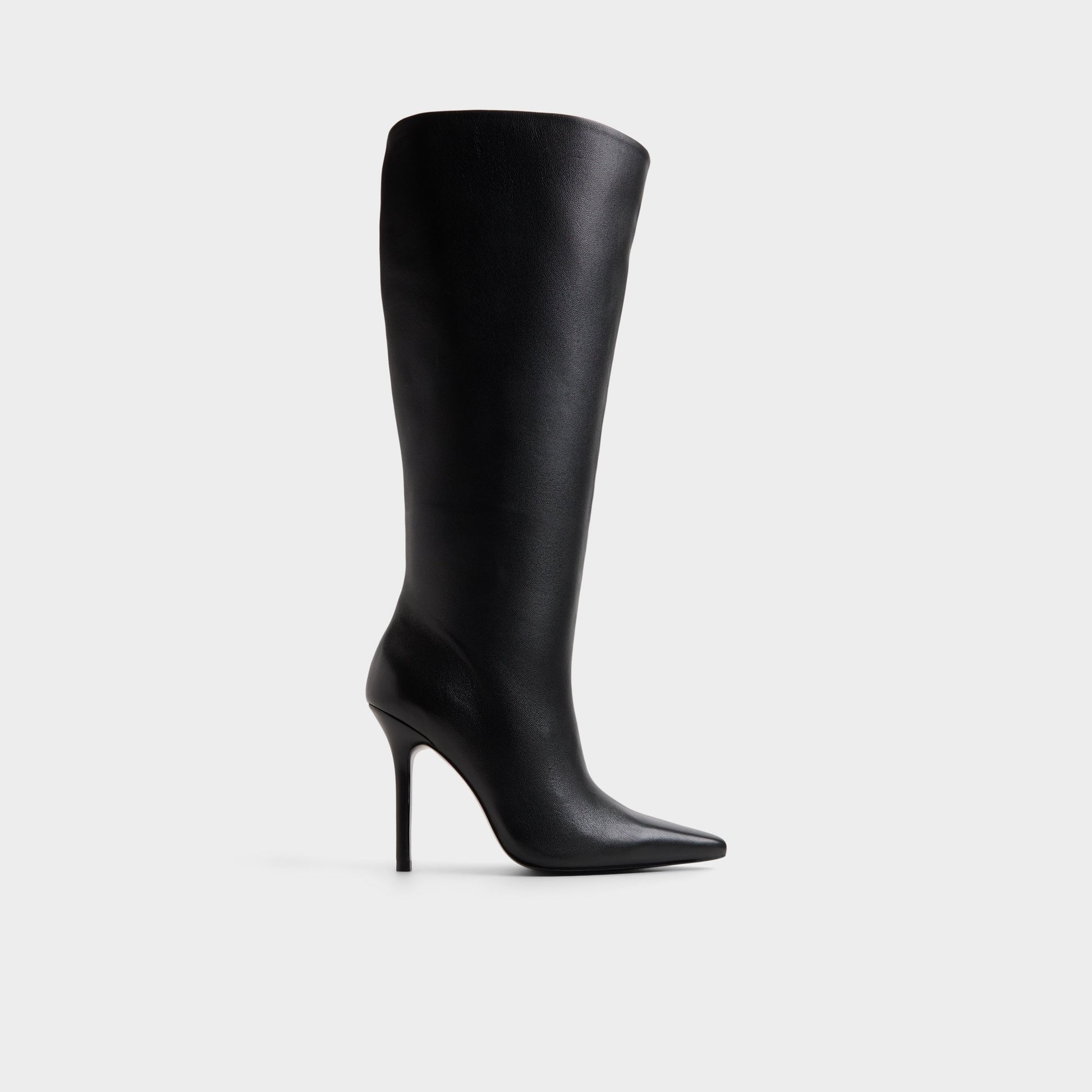 Main View of Black Ridlee-wc Stiletto heel knee-high boot for Womens