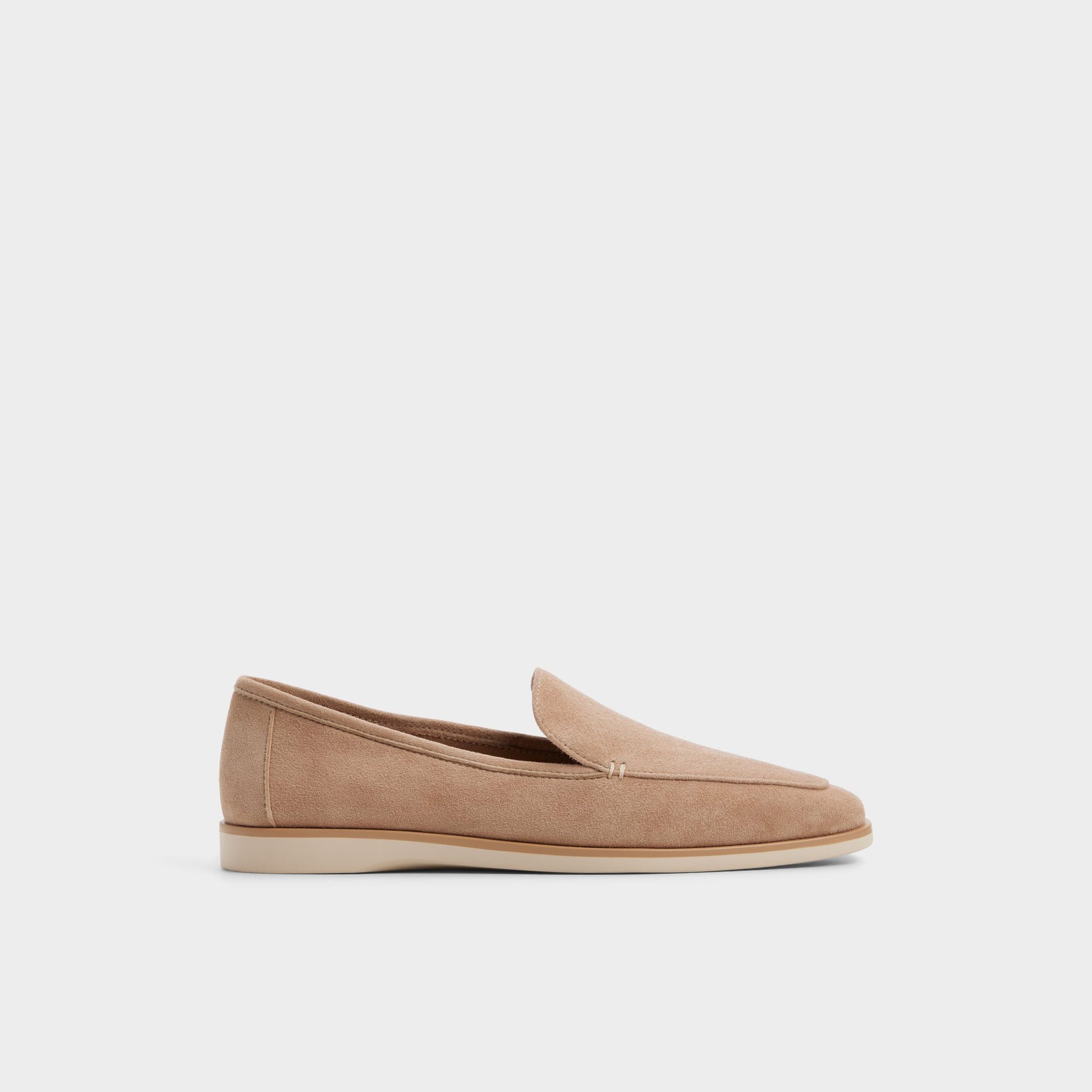 Main View of Medium beige Annnie Loafer for Womens