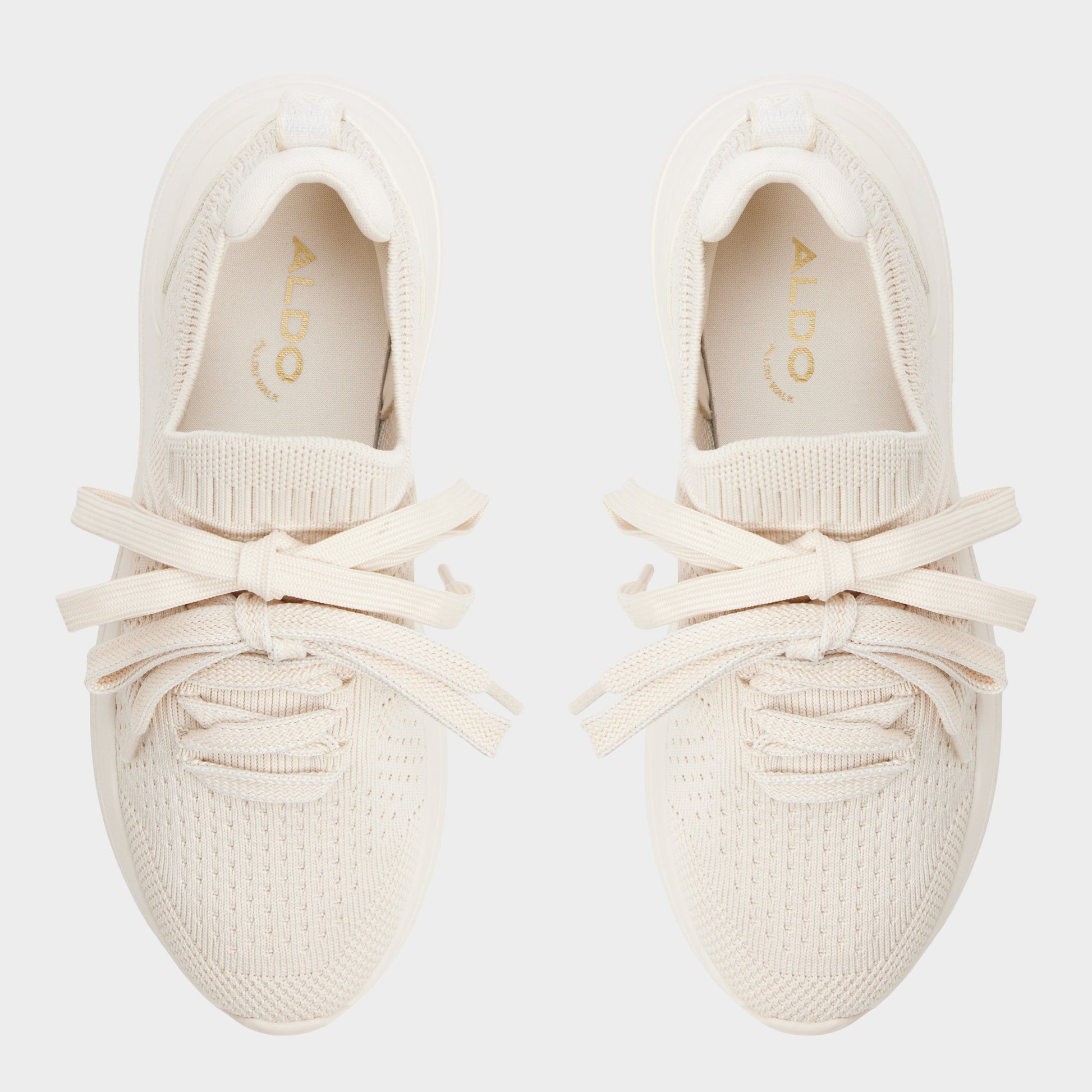 Top-down view of the Other white Korra Sneaker