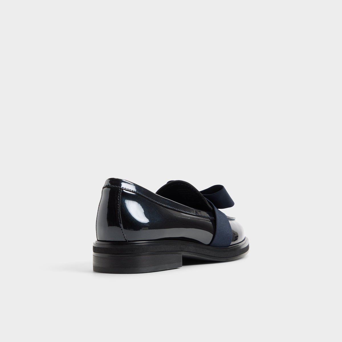 Three-quarter angle of Other navy Bissom Loafer's back side