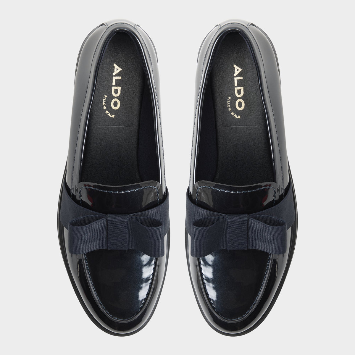 Top-down view of the Other navy Bissom Loafer