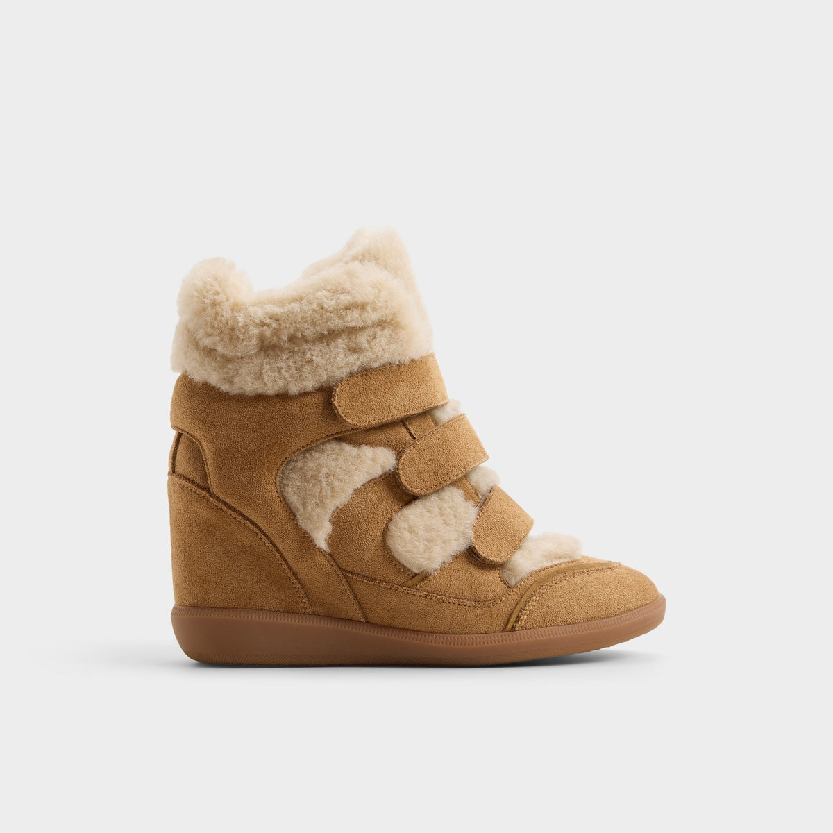 Main View of Sand Belissa Wedge sneaker for Womens