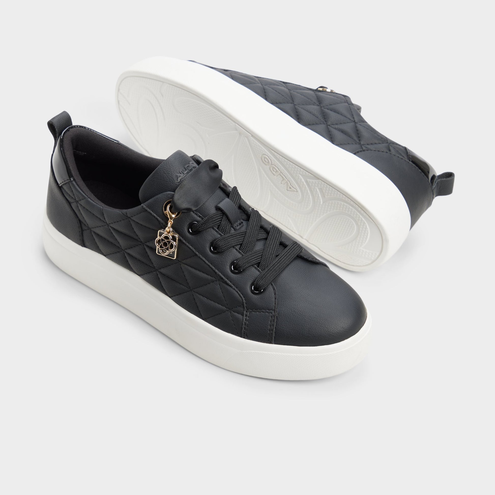 Highlighted view of a pair of Black Wildflowers s