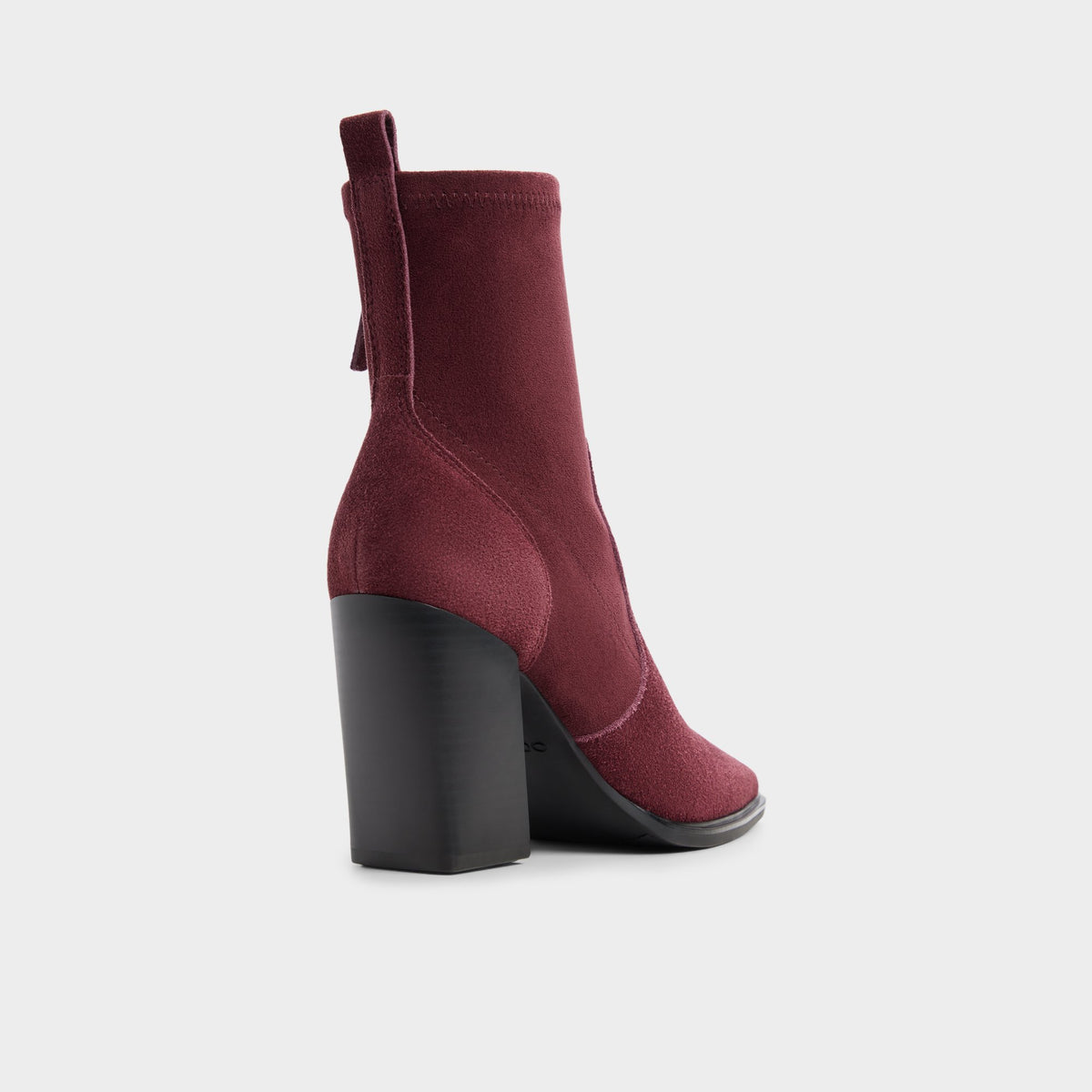 Angle de trois quarts de l'arrière de Bordo Ganinio Block heel ankle boot