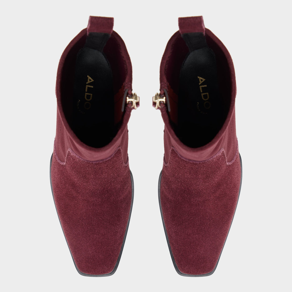 Vue de dessus de la Bordo Ganinio Block heel ankle boot