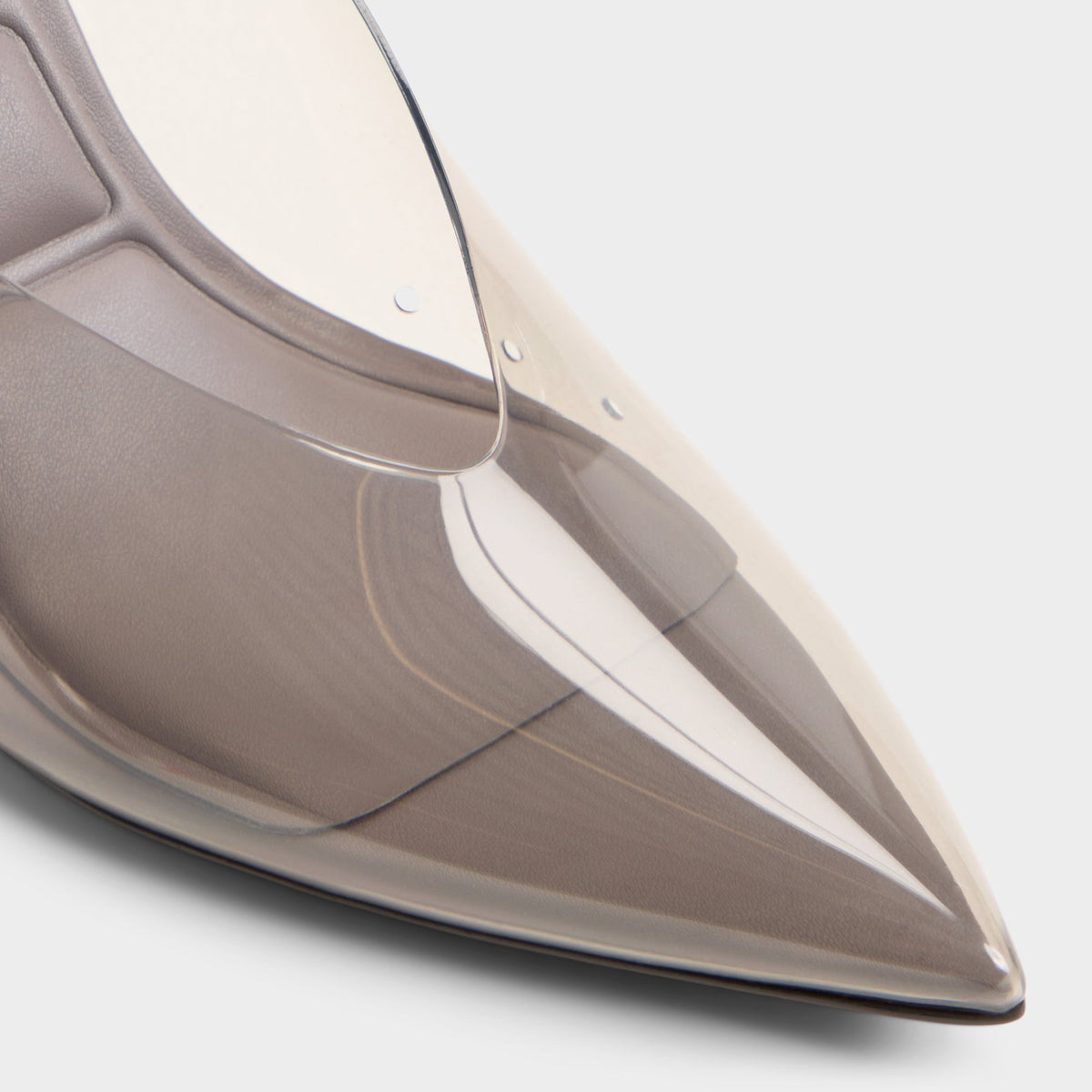 Close-up of the Other grey Tealay Pump
