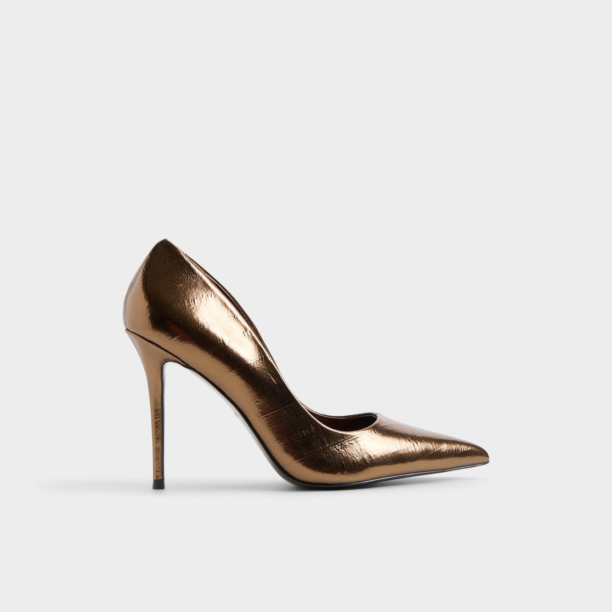 Main View of Bronze Stazya Pump for Womens
