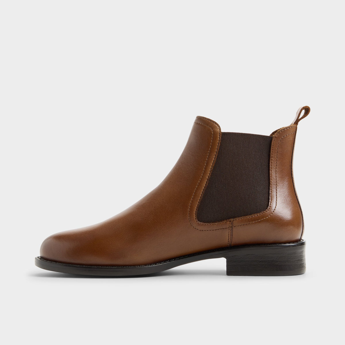 Side view of Other brown Wiconoe Block heel Chelsea boot