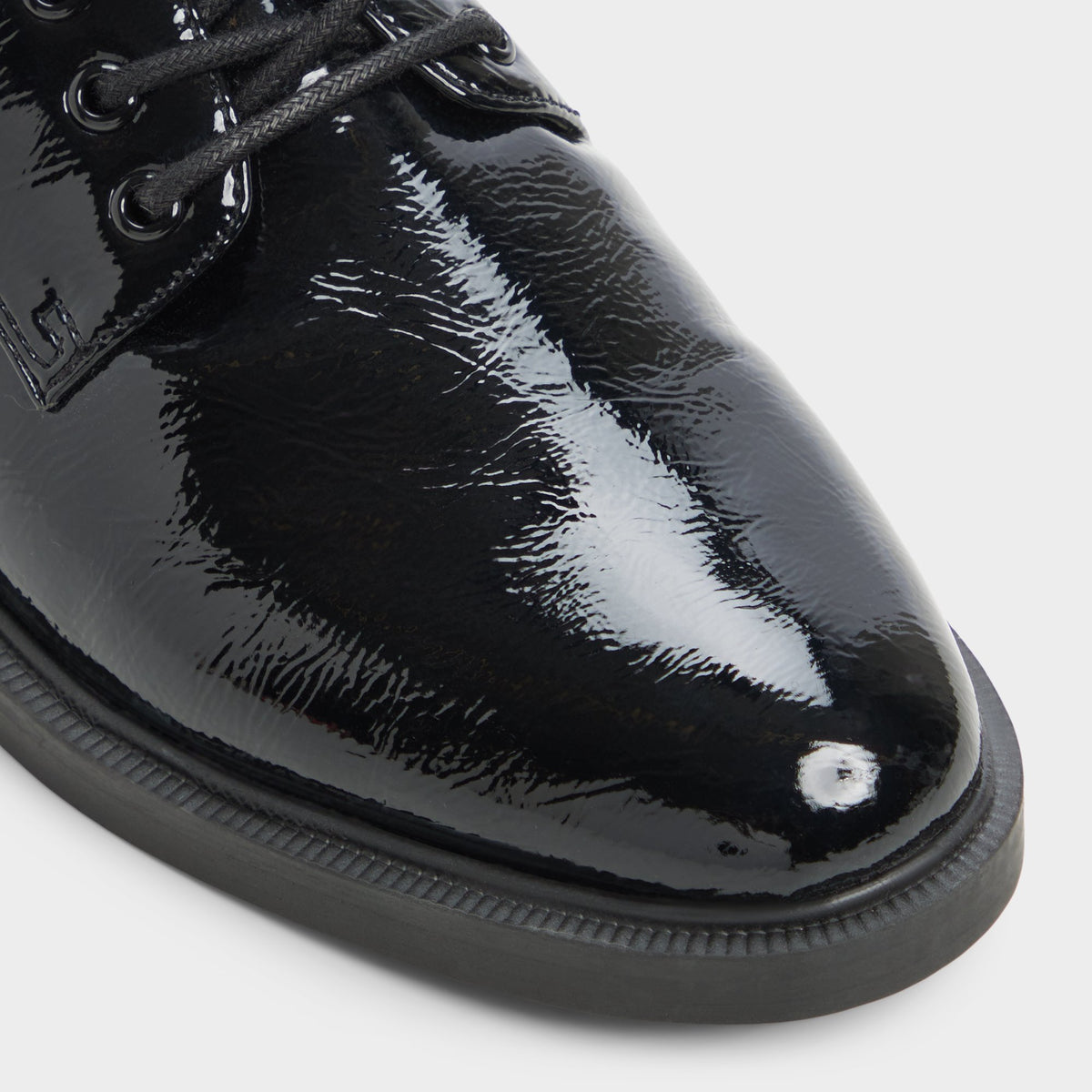 Close-up of the Black Norana Loafer