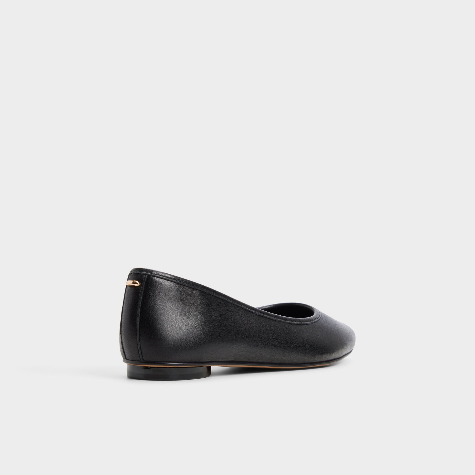 Three-quarter angle of Black Lailana Ballerina's back side
