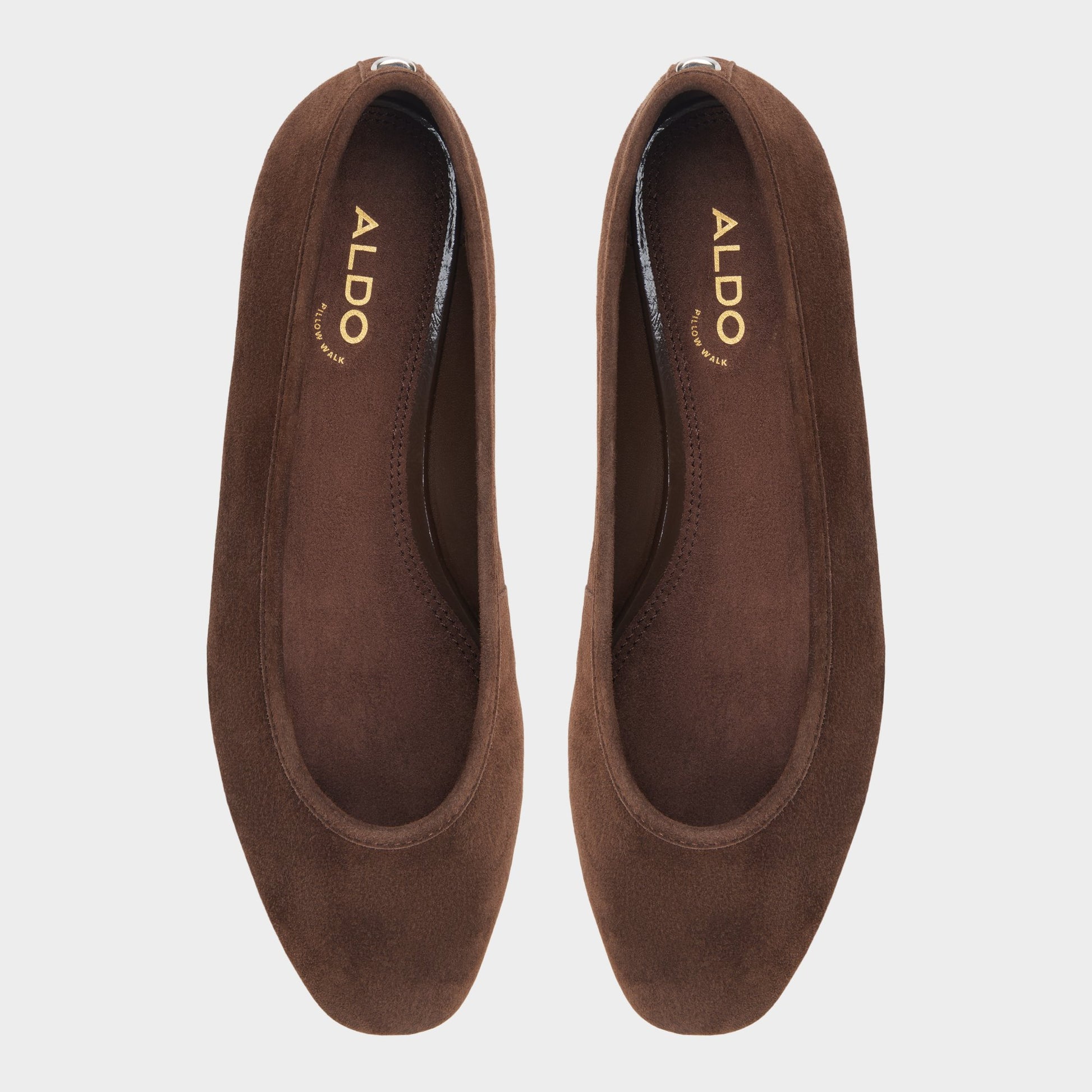 Top-down view of the Dark brown Lailana Ballerina