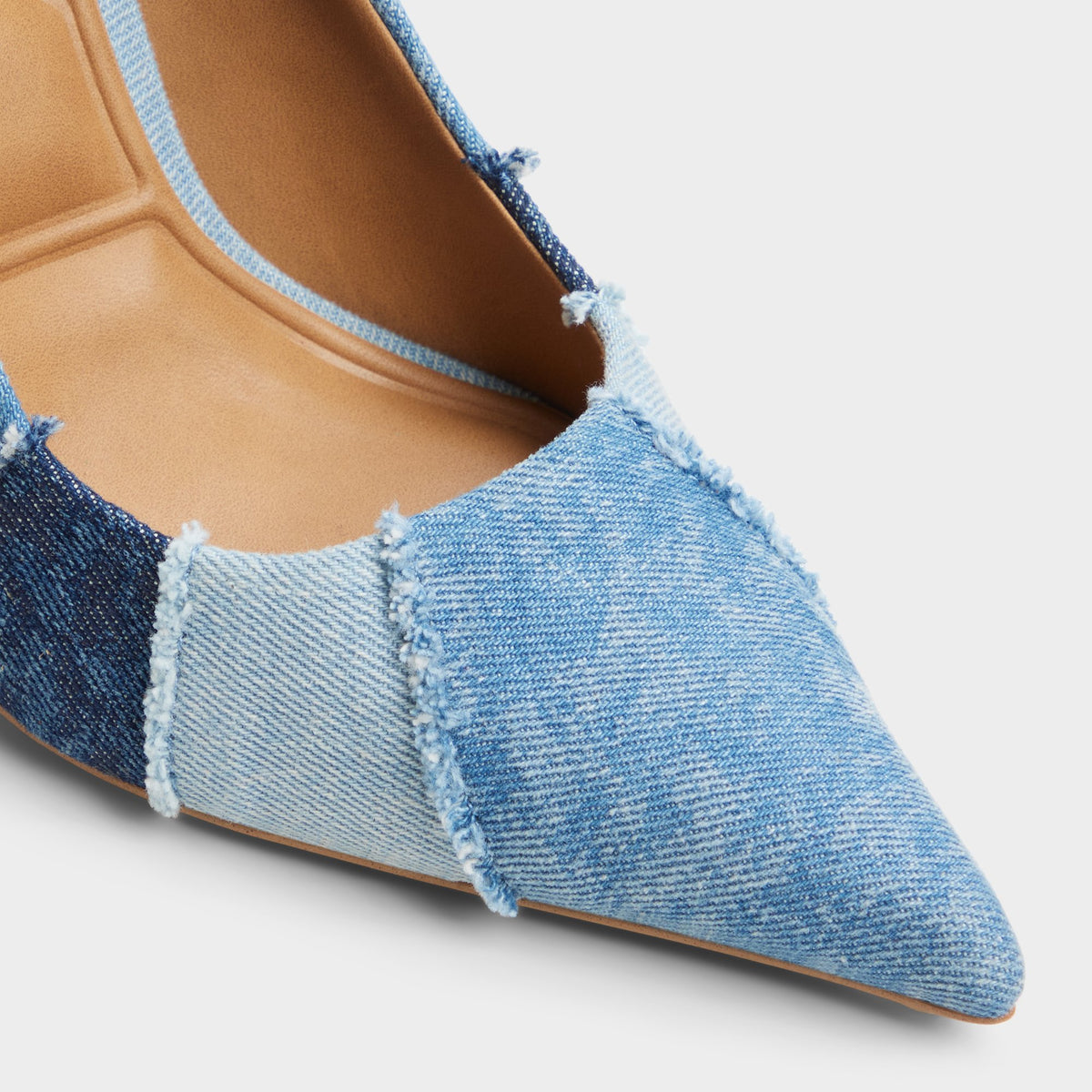 Close-up of the Denim Stasyamix Pump