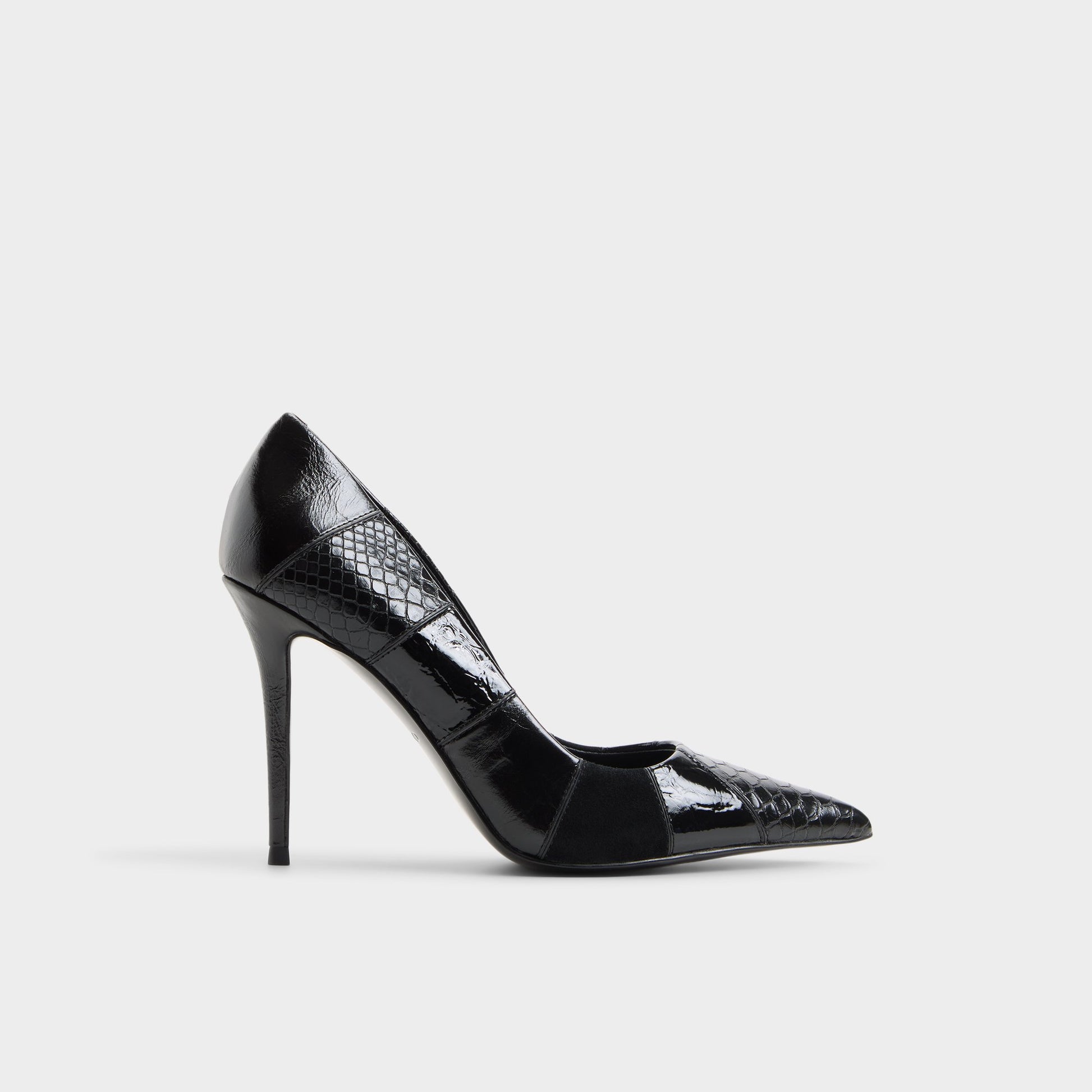Main View of Black Stasyamix Pump for Womens
