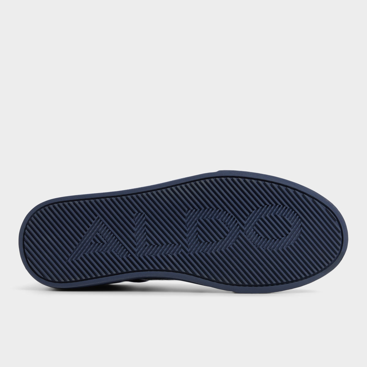 Vue de la semelle de Bleu marine Courtline Sneaker bas