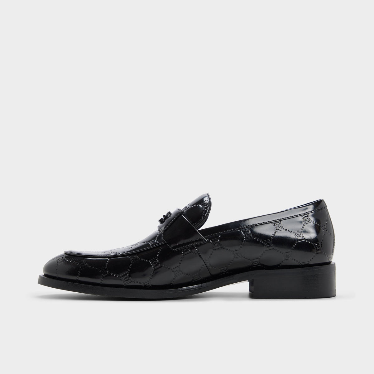 Side view of Black Beck Loafer