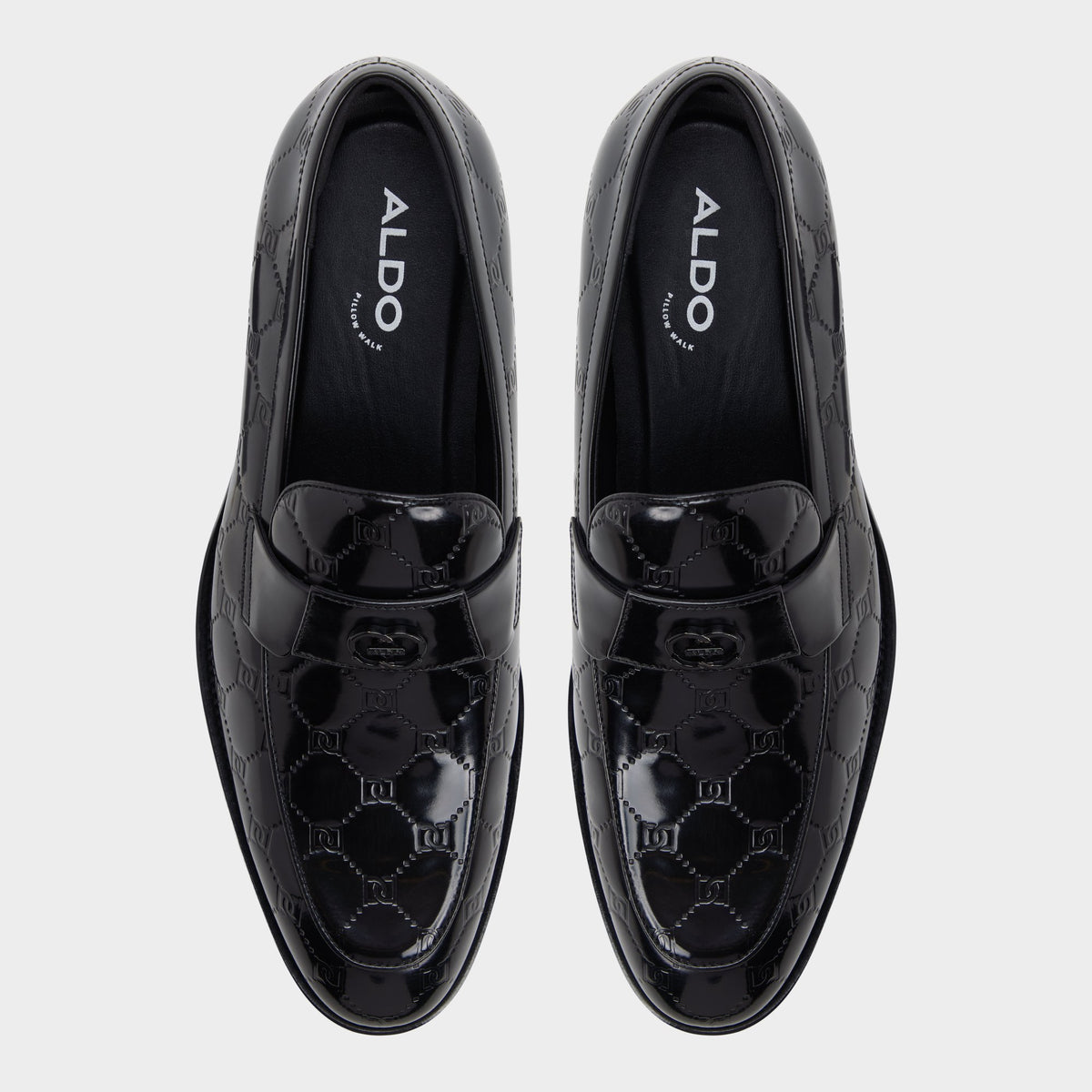 Top-down view of the Black Beck Loafer