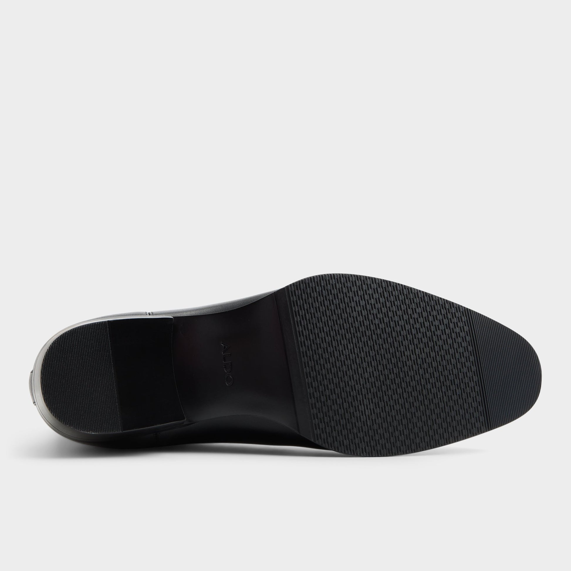 View of Black combo Bert Chelsea boot's sole