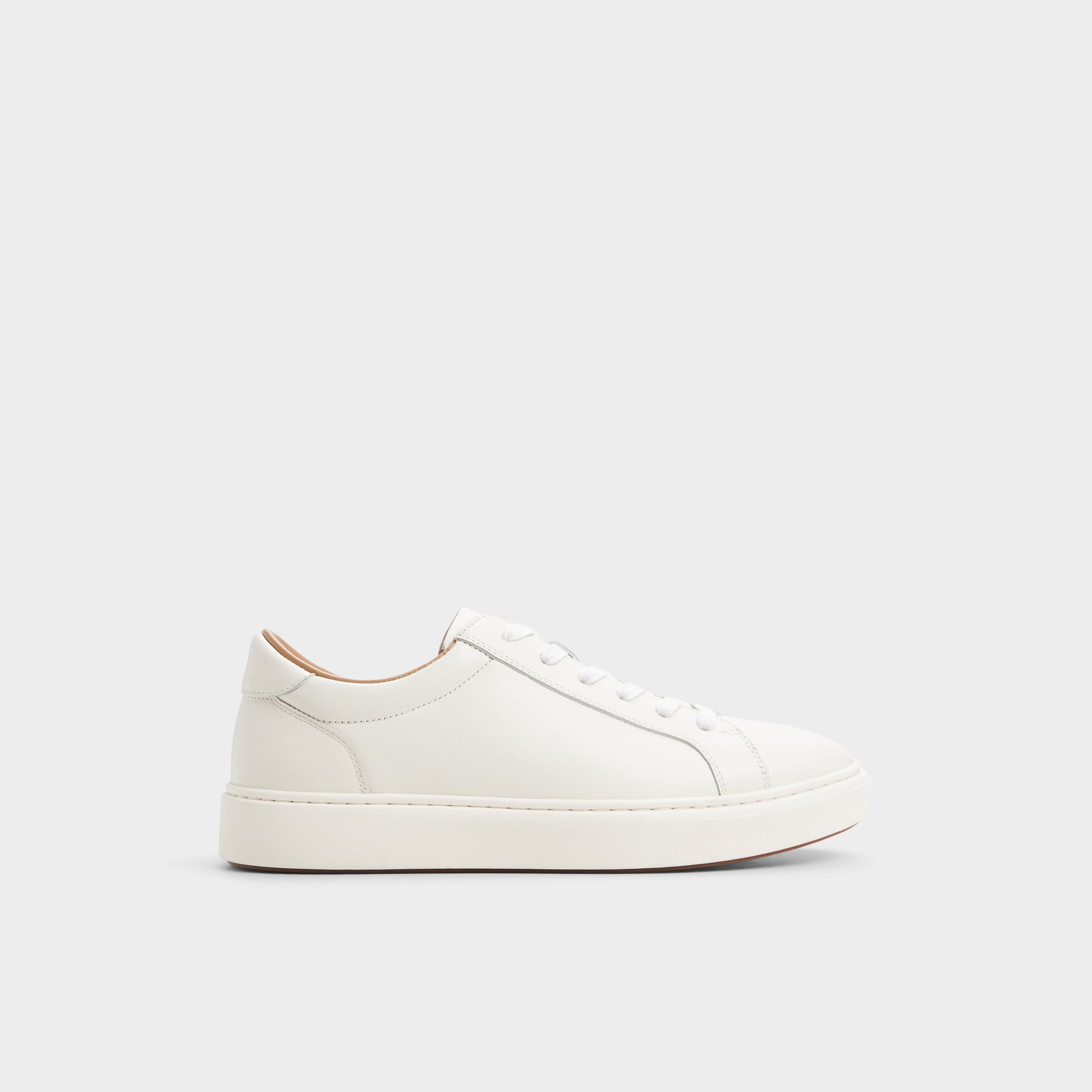 Main View of White Garett Low top sneaker for Mens
