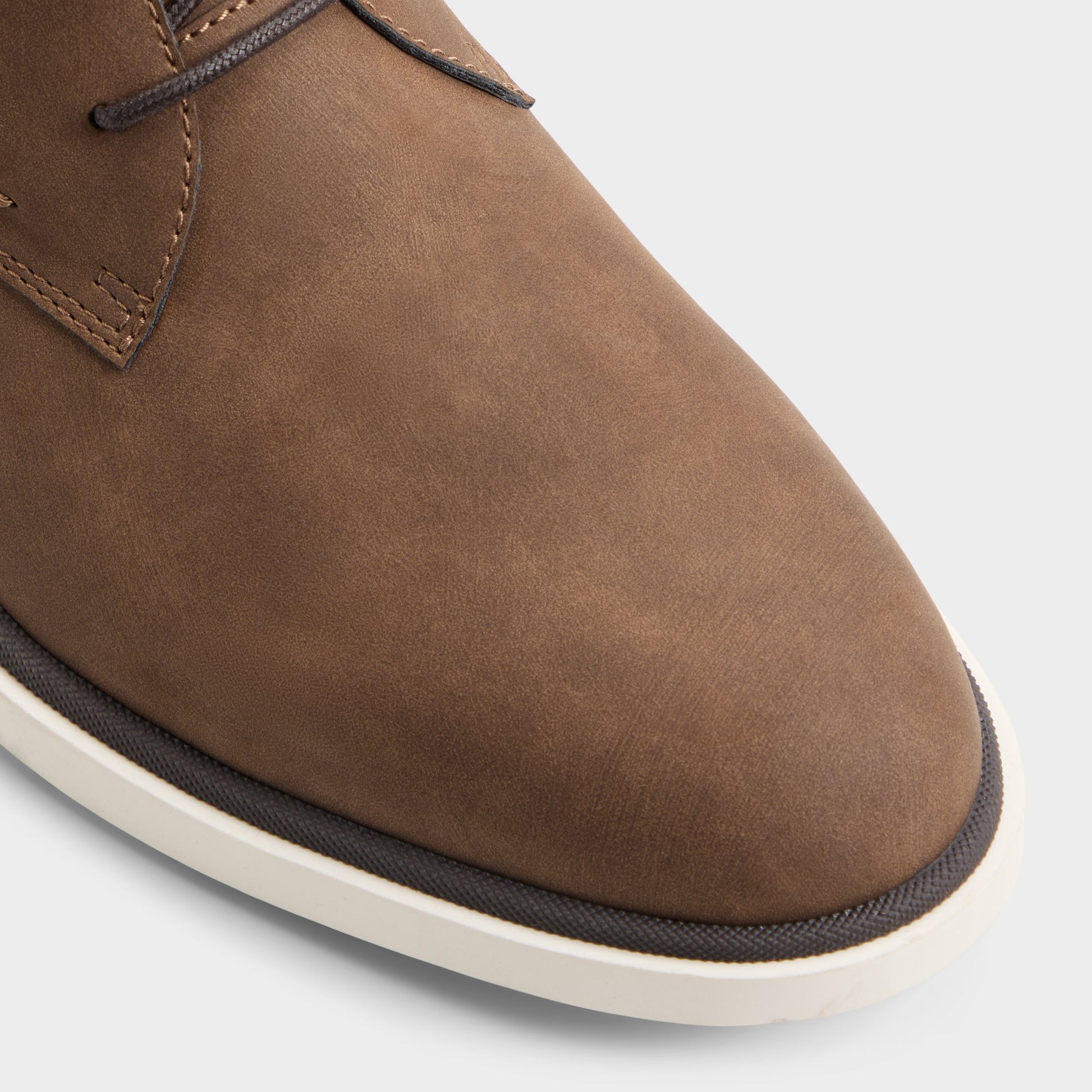Close-up of the Brown Camdan Chukka boot