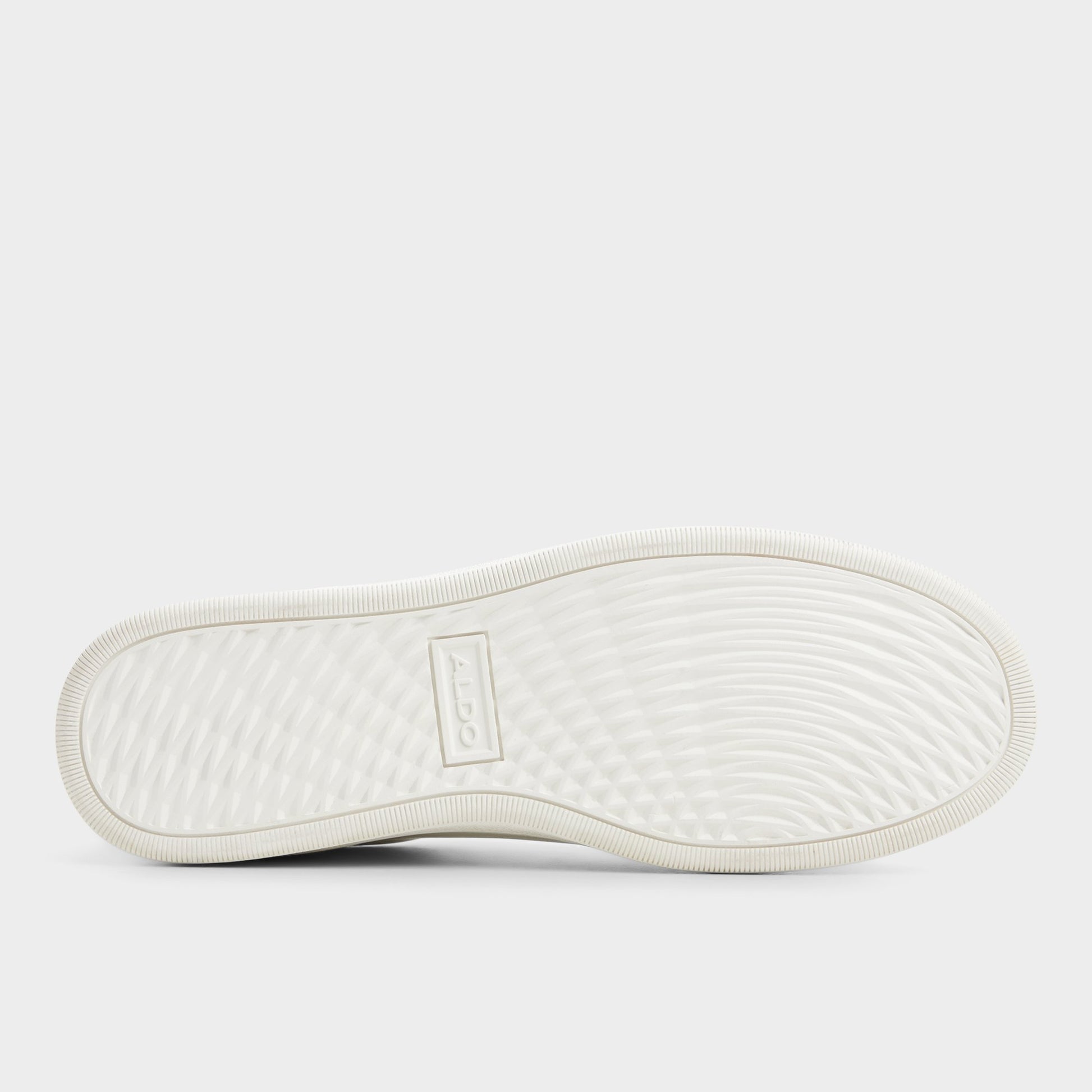 View of White Petey Slip-on's sole