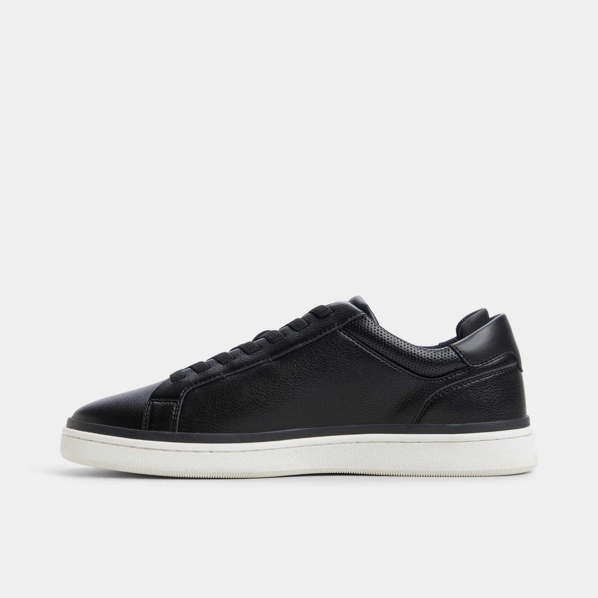 Side view of Black Petey Slip-on